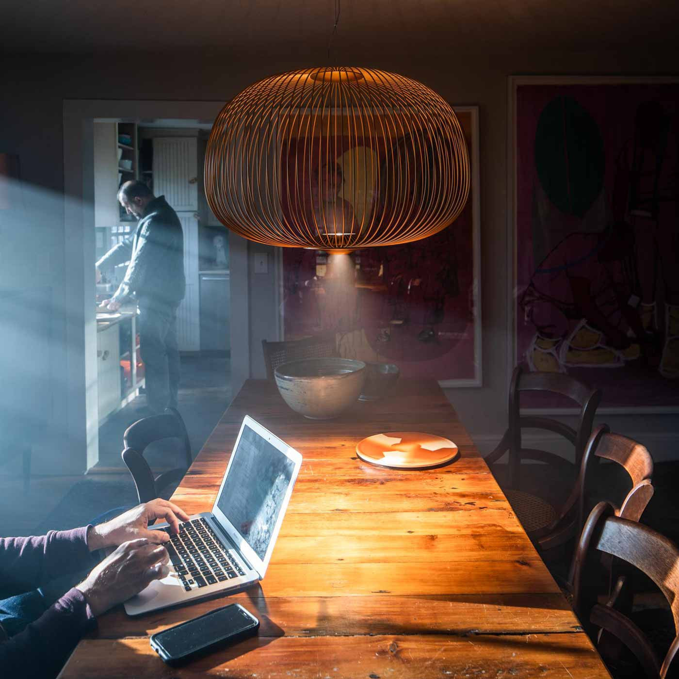 Vadorora Modern Minimalist Cage Pendant Lamp - Letslighting