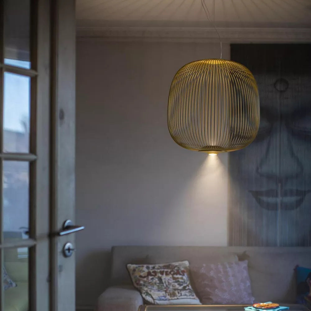 Vadorora Modern Minimalist Cage Pendant Lamp - Letslighting