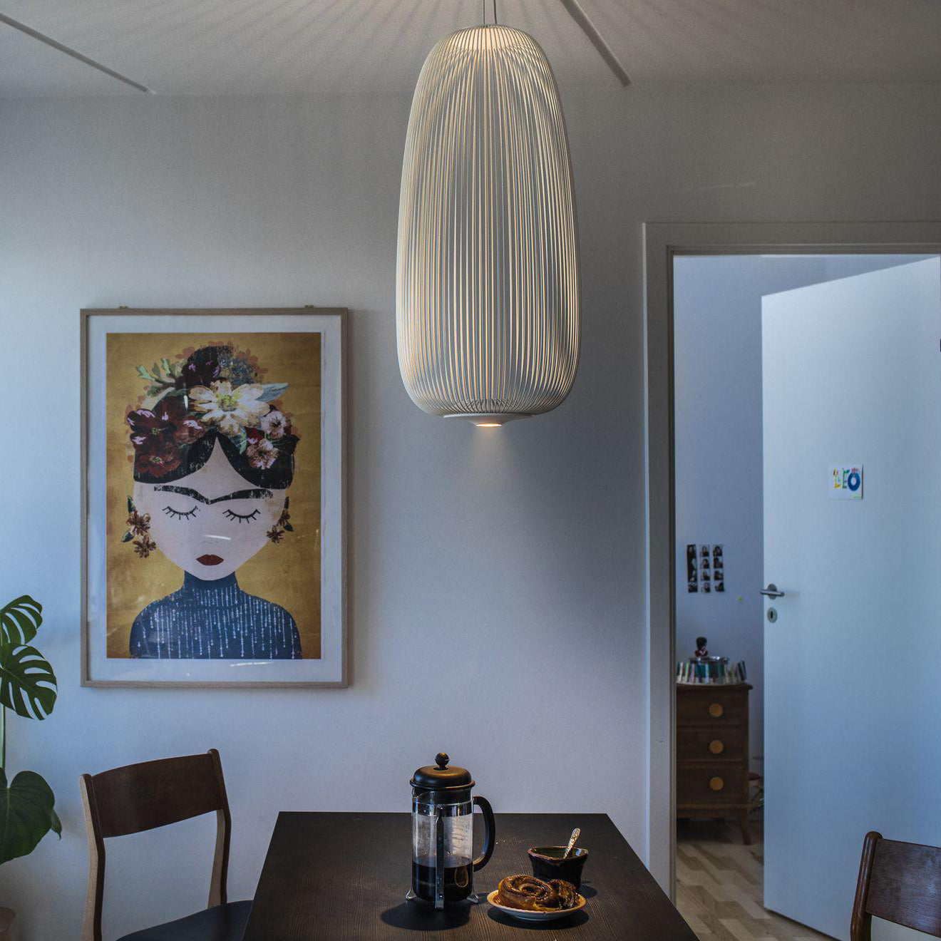 Vadorora Modern Minimalist Cage Pendant Lamp - Letslighting