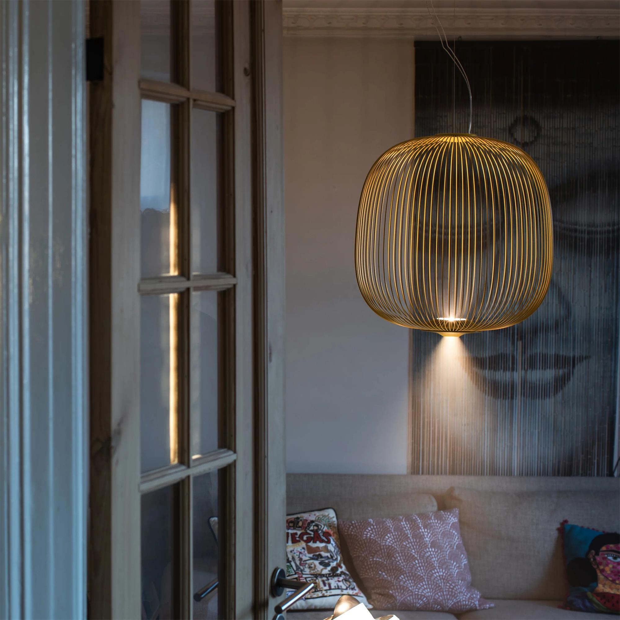 Vadorora Modern Minimalist Cage Pendant Lamp - Letslighting