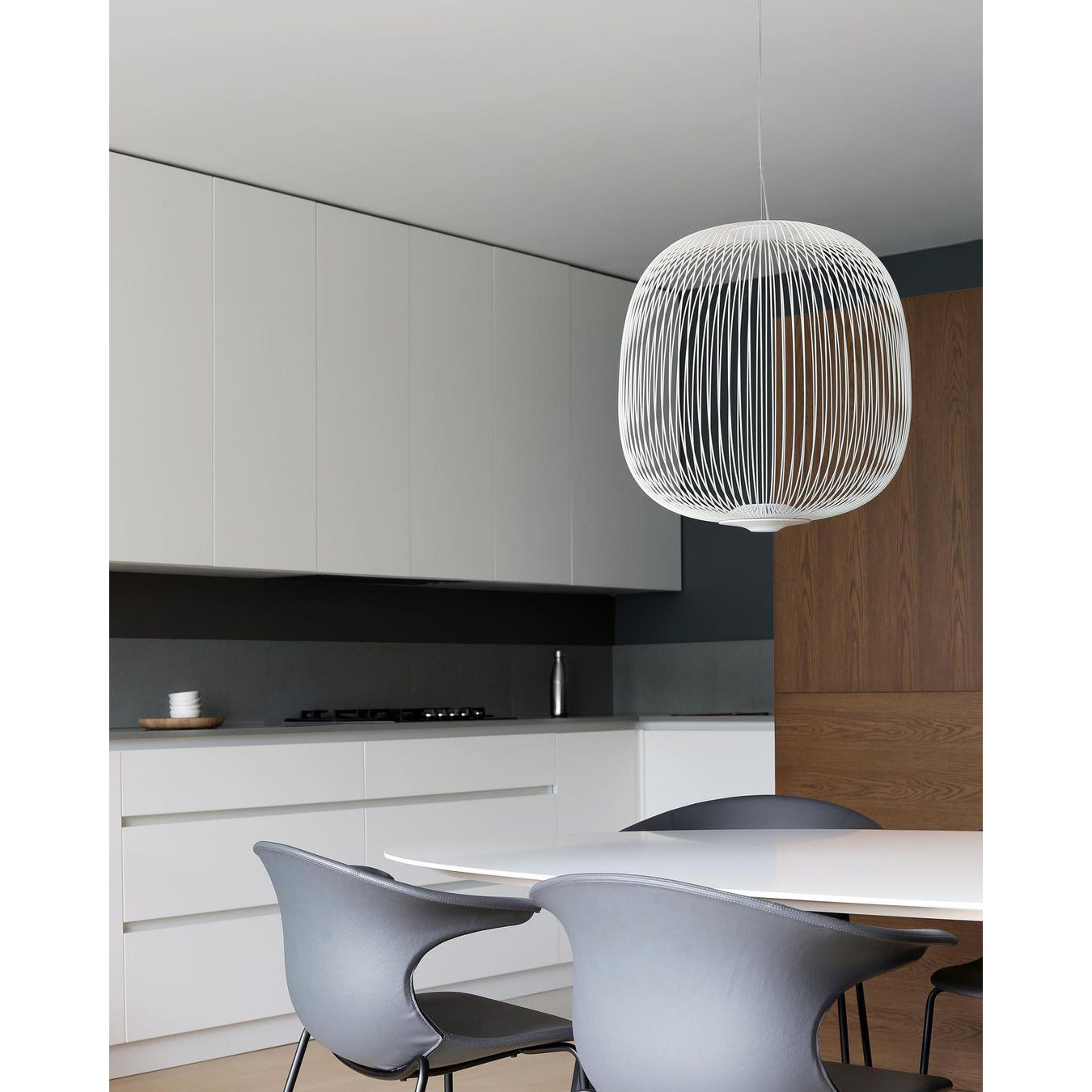 Vadorora Modern Minimalist Cage Pendant Lamp - Letslighting