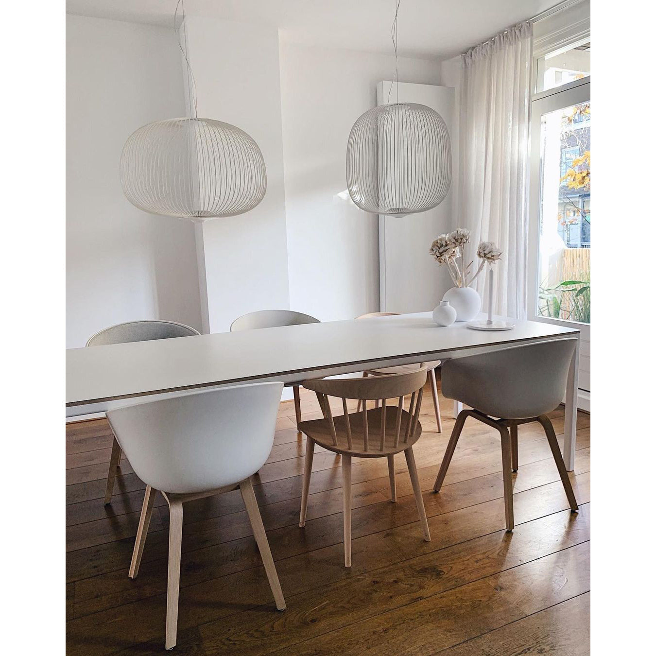 Vadorora Modern Minimalist Cage Pendant Lamp - Letslighting