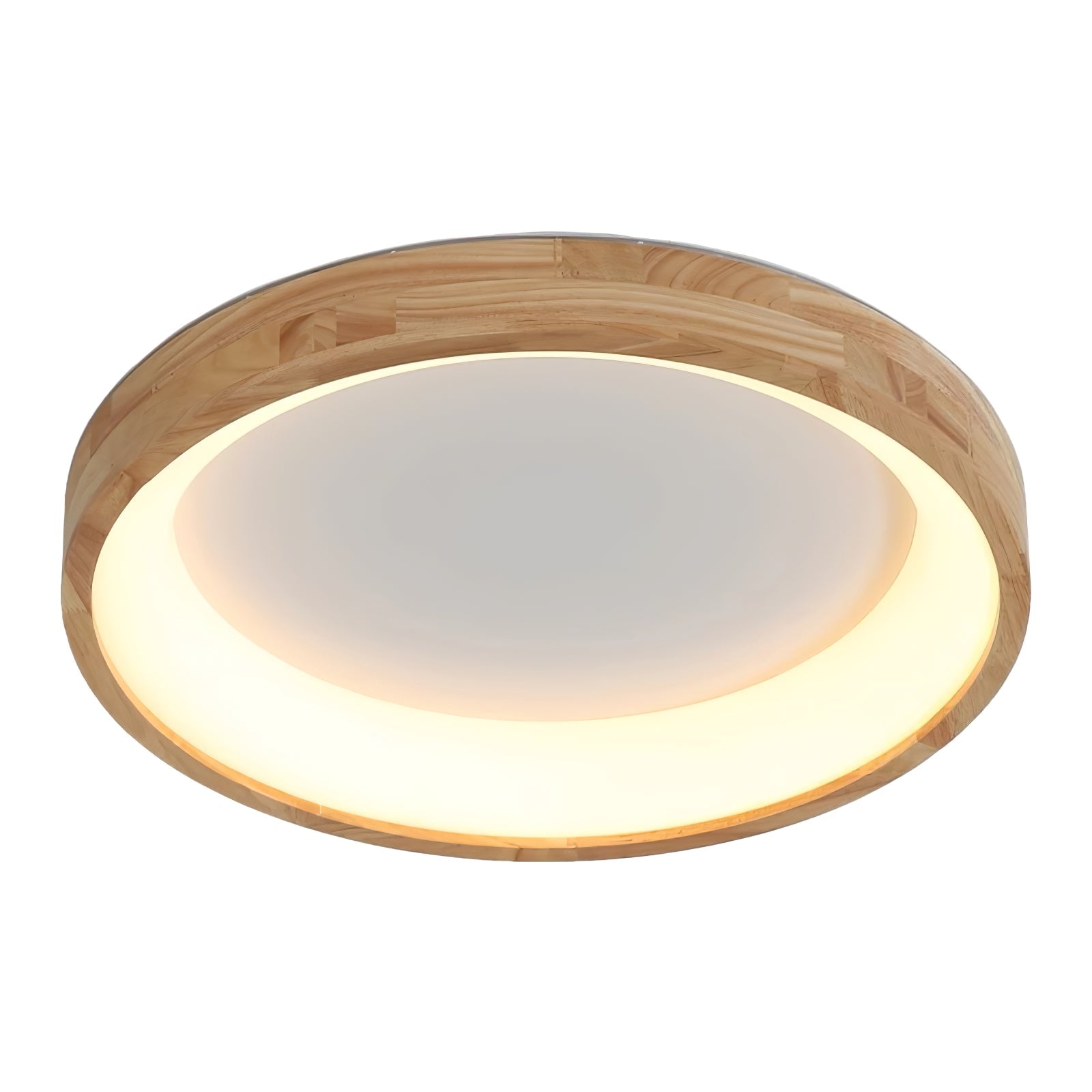 Uphae Modern Minimalist Square Wood Ceiling Light - Letslighting