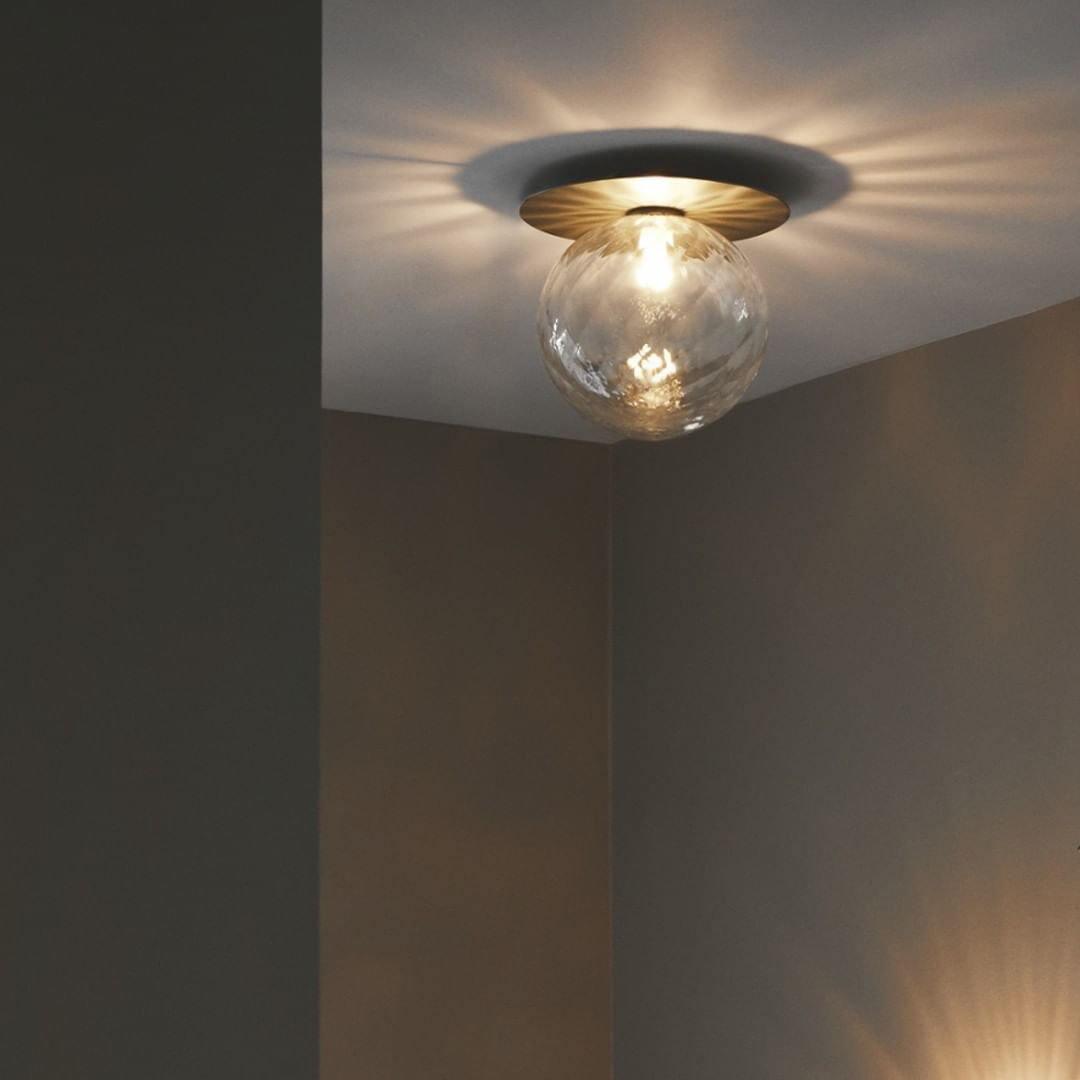 Lustra Wall Lamp Disc Globe Minimalist - Letslighting