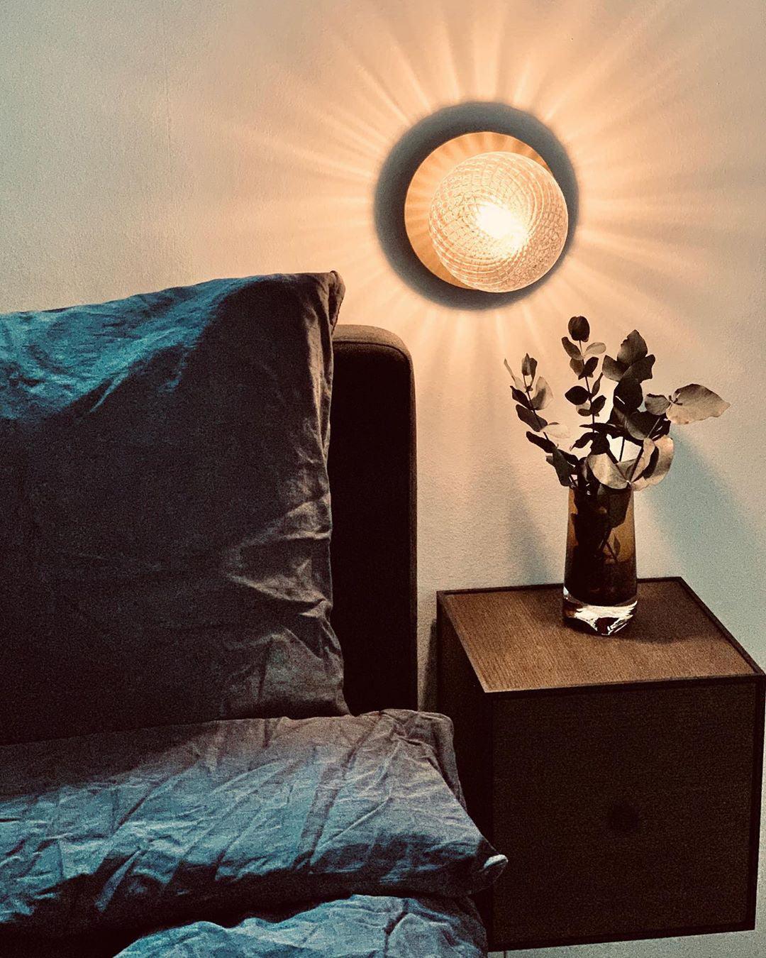 Lustra Wall Lamp Disc Globe Minimalist - Letslighting