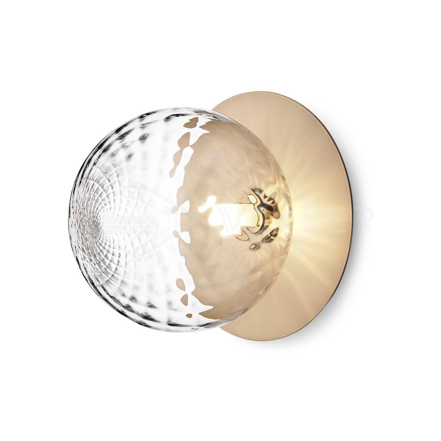 Lustra Wall Lamp Disc Globe Minimalist - Letslighting