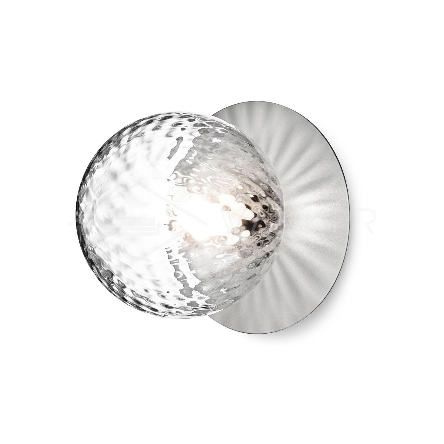 Lustra Wall Lamp Disc Globe Minimalist - Letslighting