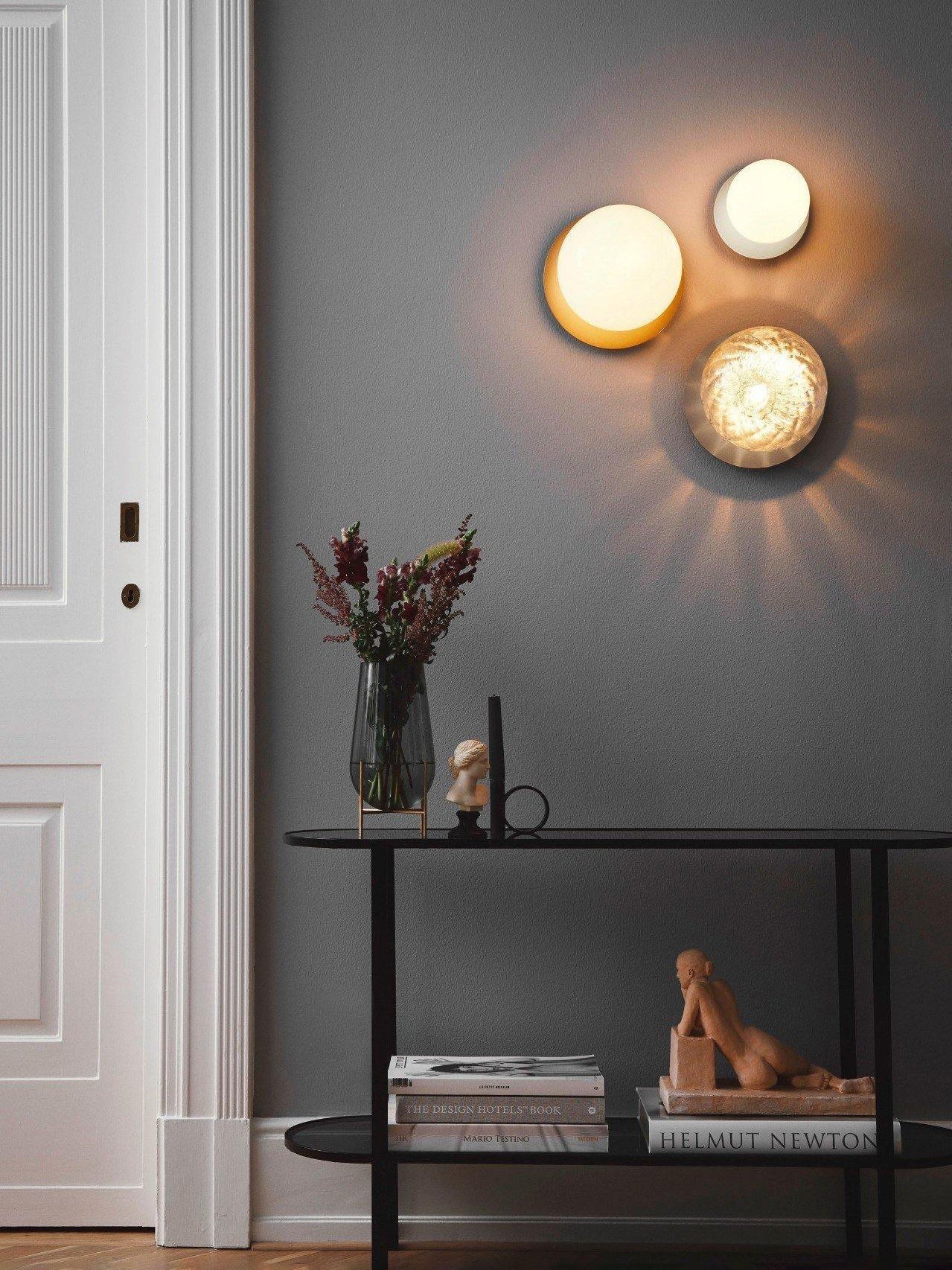Lustra Wall Lamp Disc Globe Minimalist - Letslighting