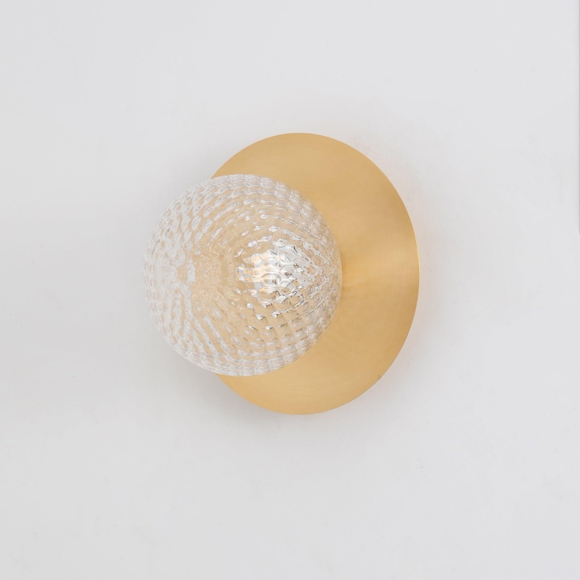 Lustra Wall Lamp Disc Globe Minimalist - Letslighting