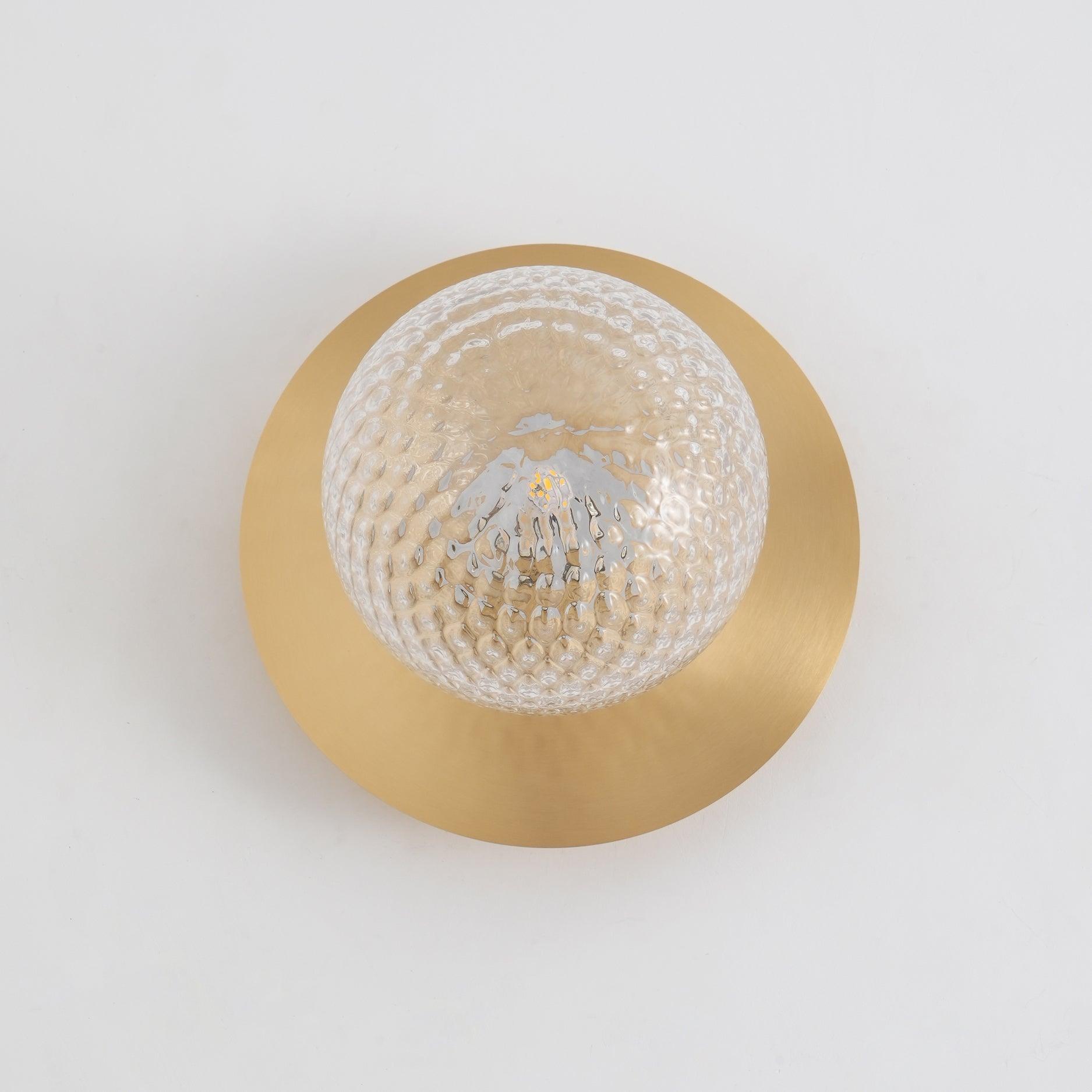 Lustra Wall Lamp Disc Globe Minimalist - Letslighting