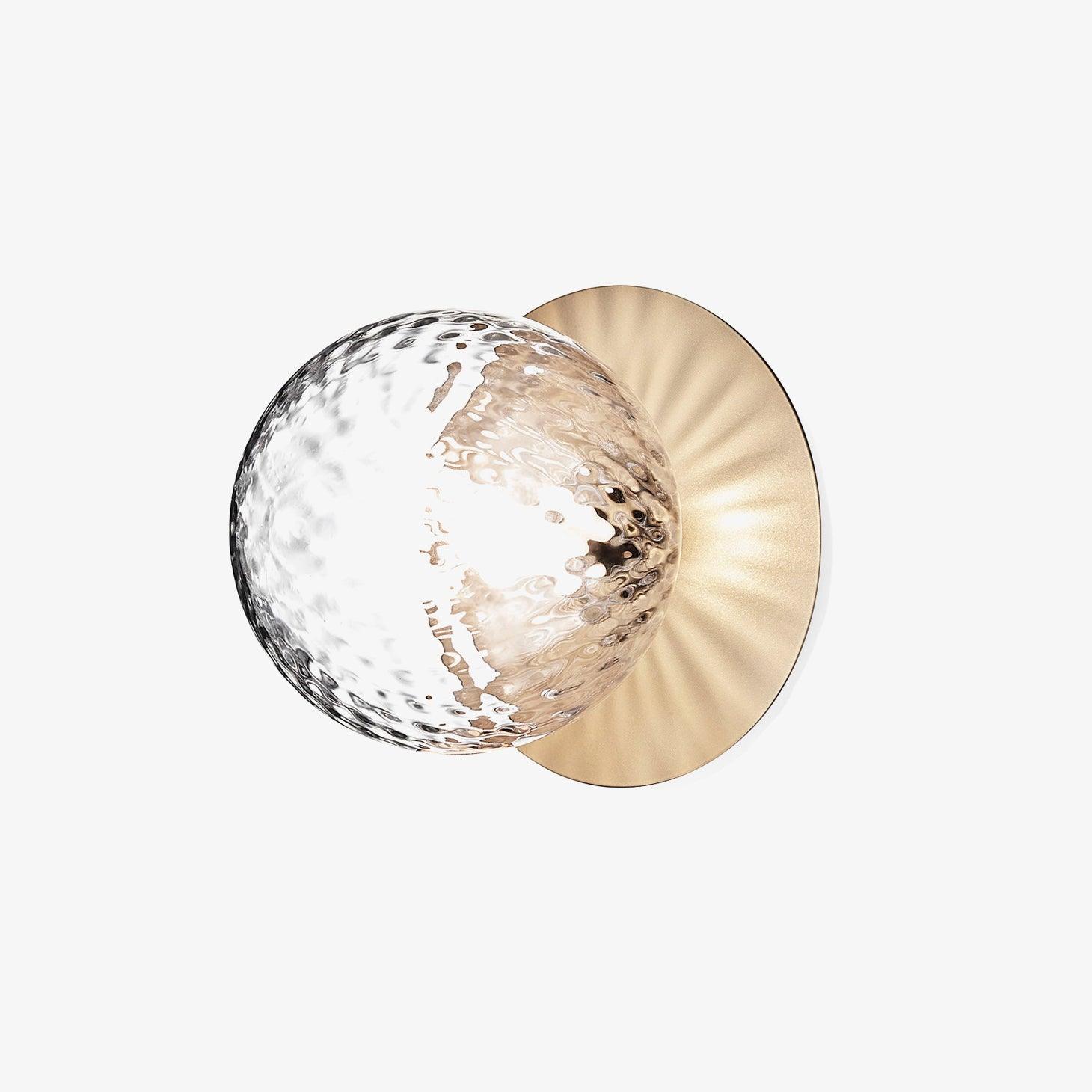Lustra Wall Lamp Disc Globe Minimalist - Letslighting