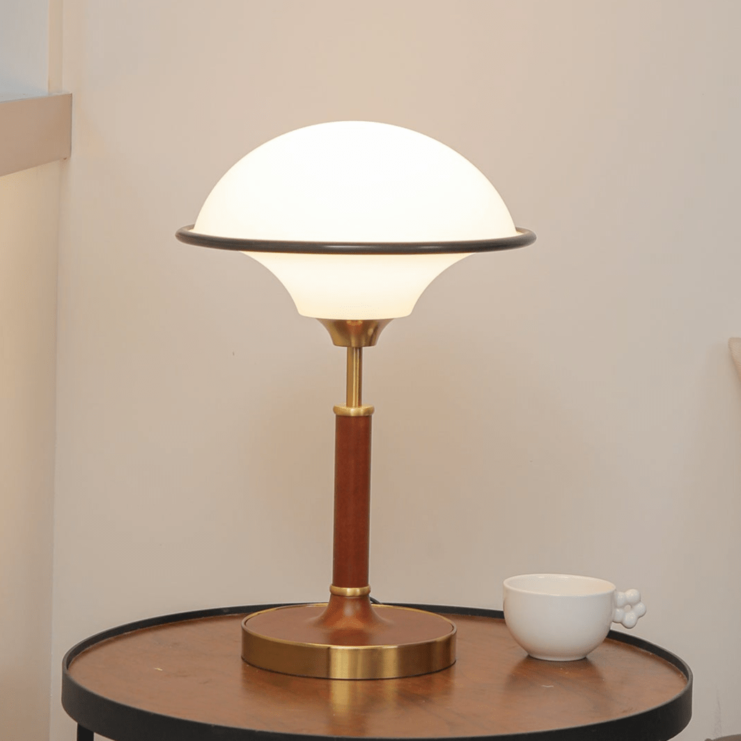 Solstic Wood Mid-Century Table Lamp - Letslighting