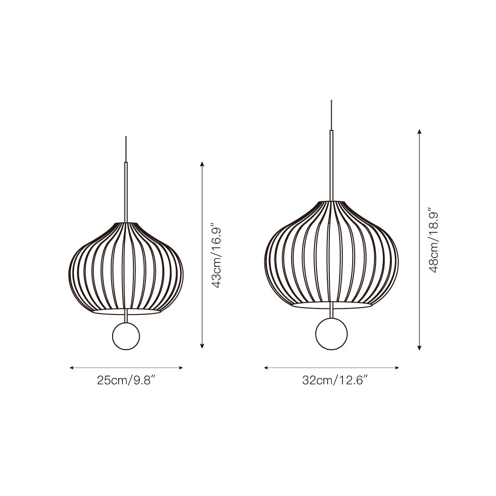 Zamarir Modern Minimalist Glass Pendant Lamp - Letslighting