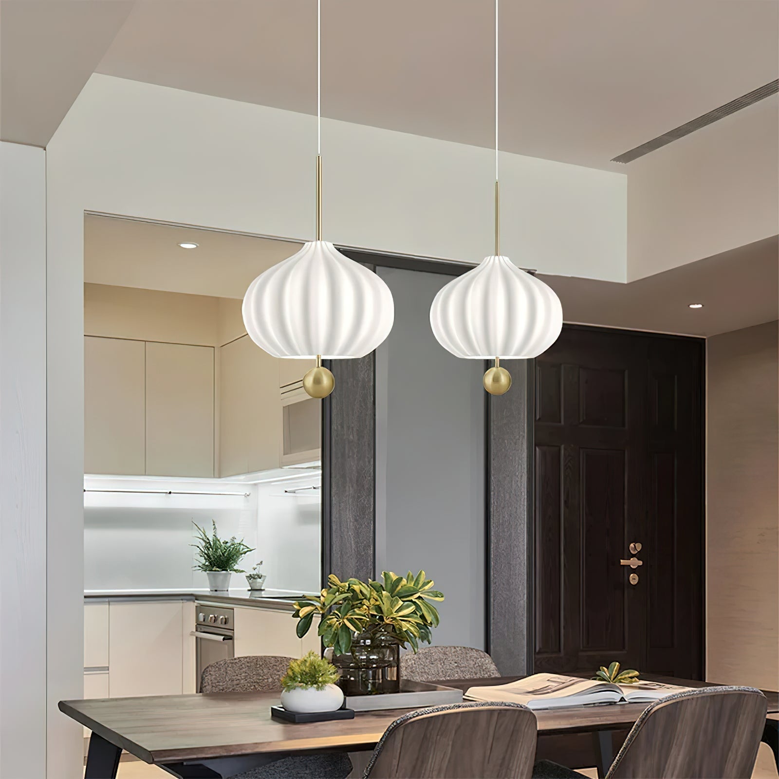 Zamarir Modern Minimalist Glass Pendant Lamp - Letslighting