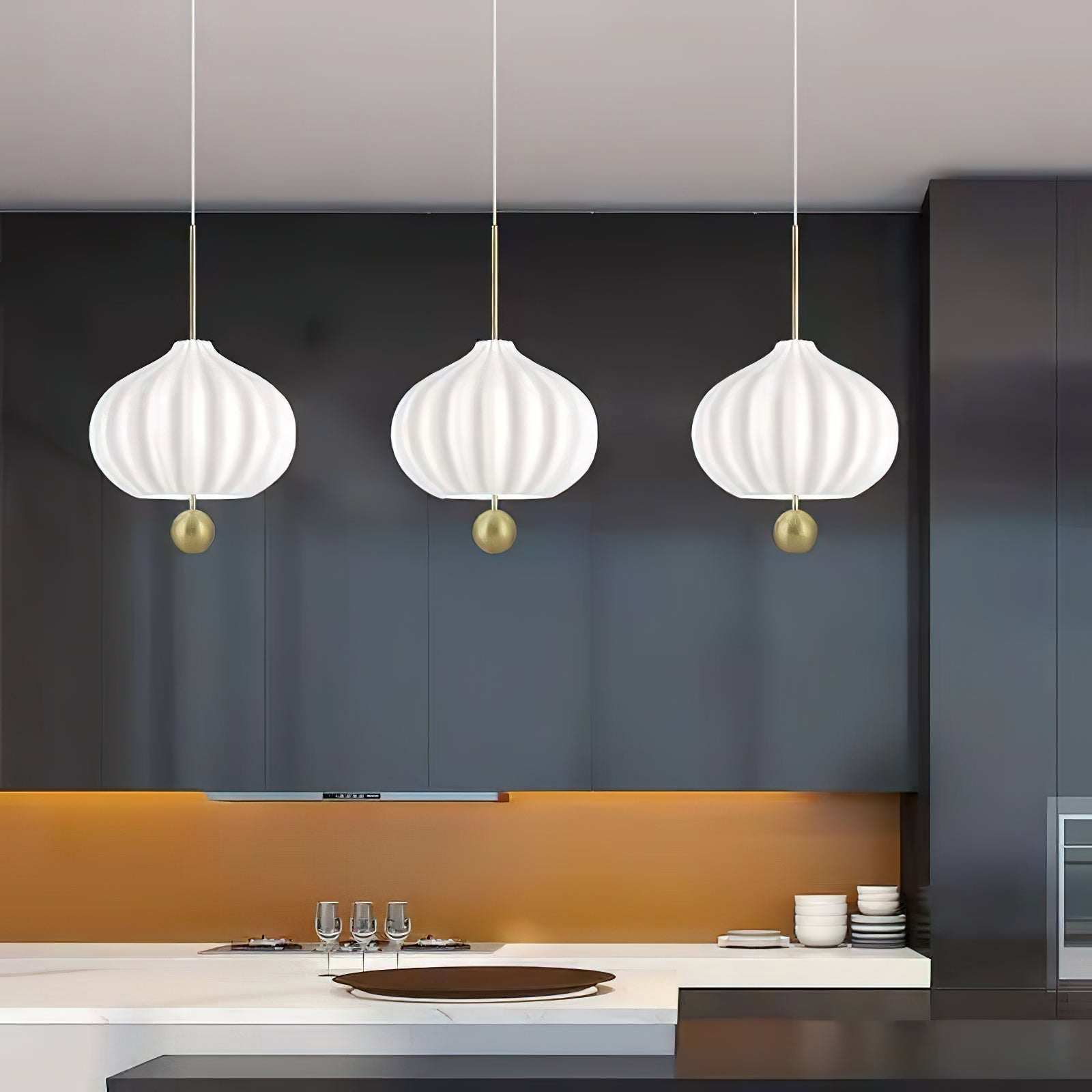 Zamarir Modern Minimalist Glass Pendant Lamp - Letslighting
