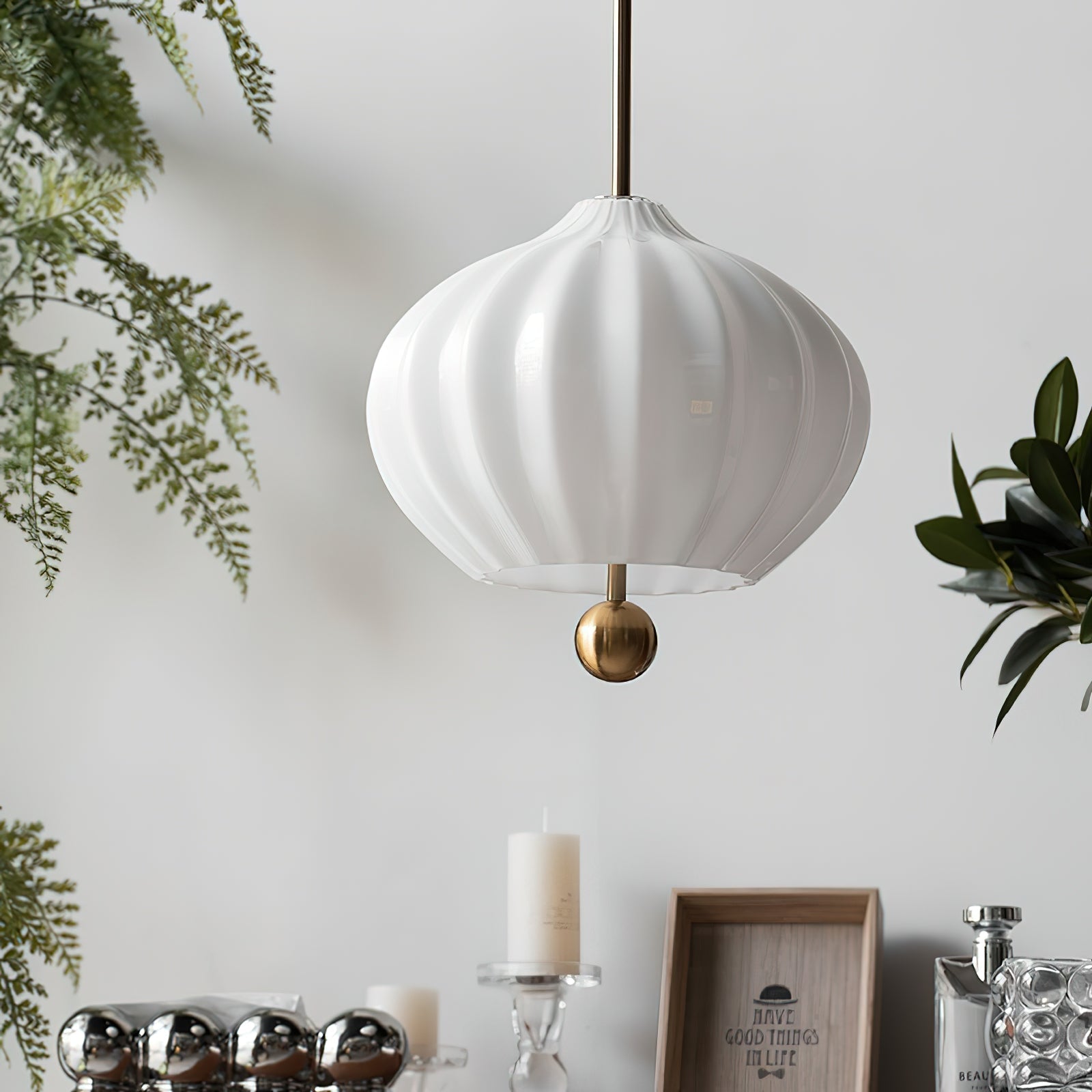 Zamarir Modern Minimalist Glass Pendant Lamp - Letslighting