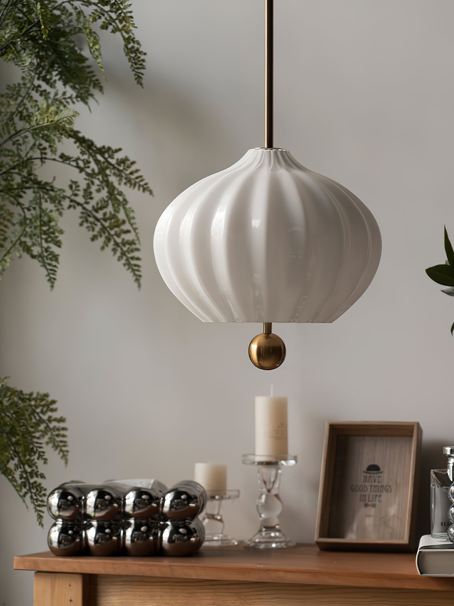 Zamarir Modern Minimalist Glass Pendant Lamp - Letslighting