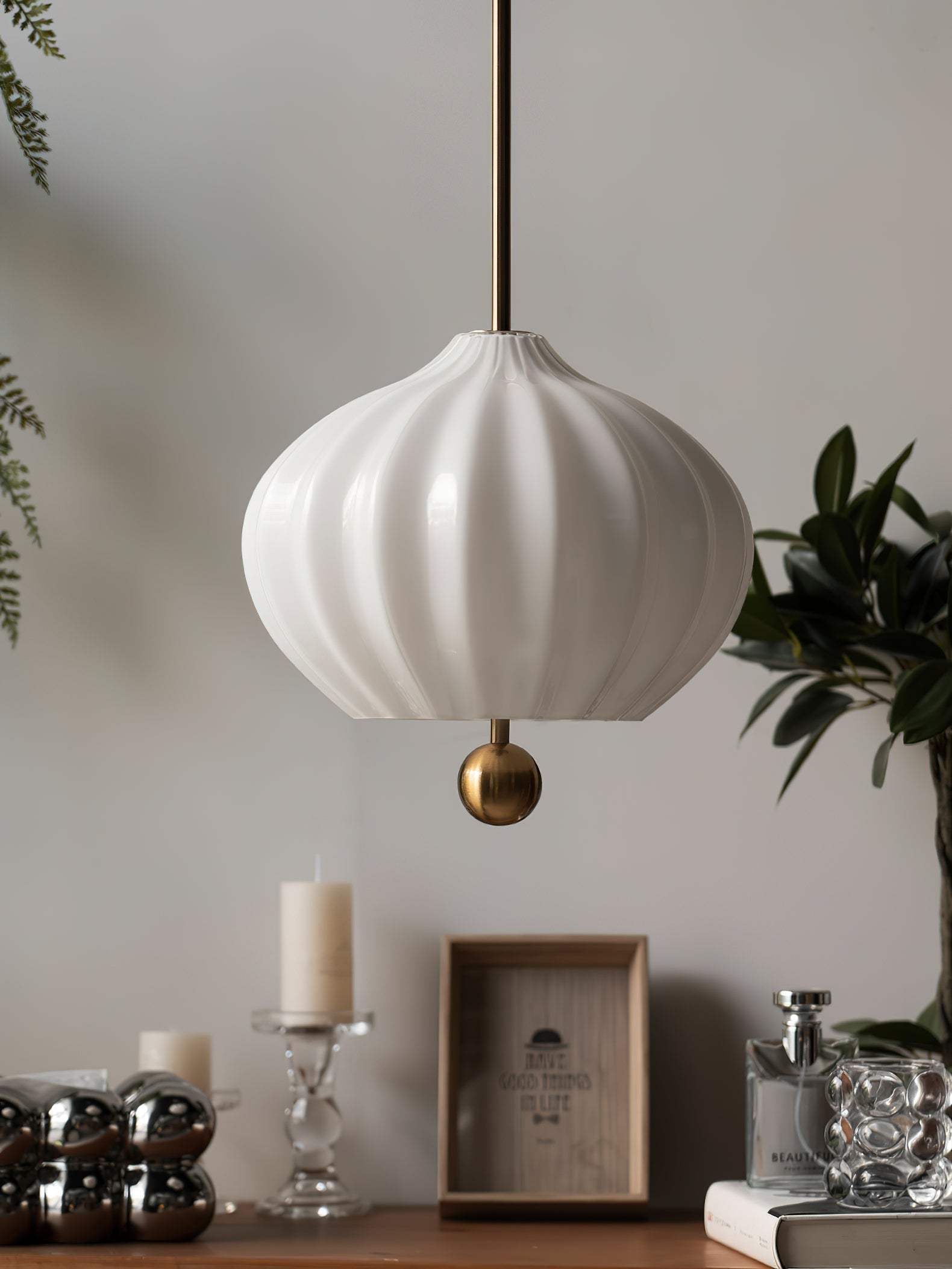 Zamarir Modern Minimalist Glass Pendant Lamp - Letslighting