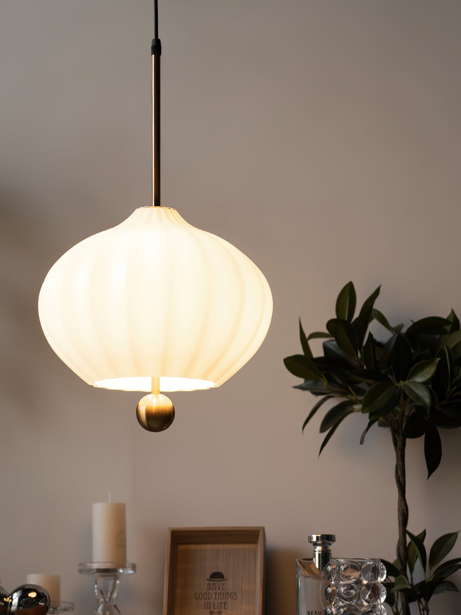 Zamarir Modern Minimalist Glass Pendant Lamp - Letslighting