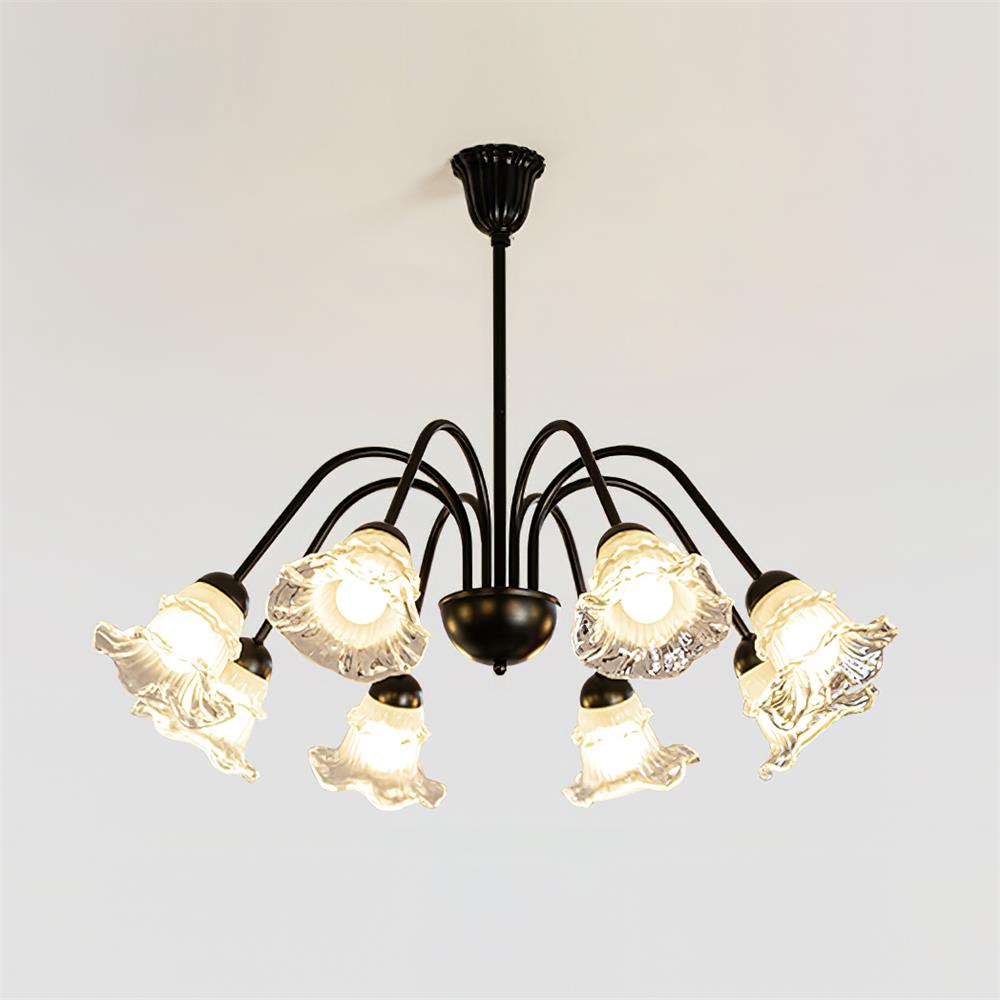 Lilura Chandelier Petal Glass Bloom - Letslighting