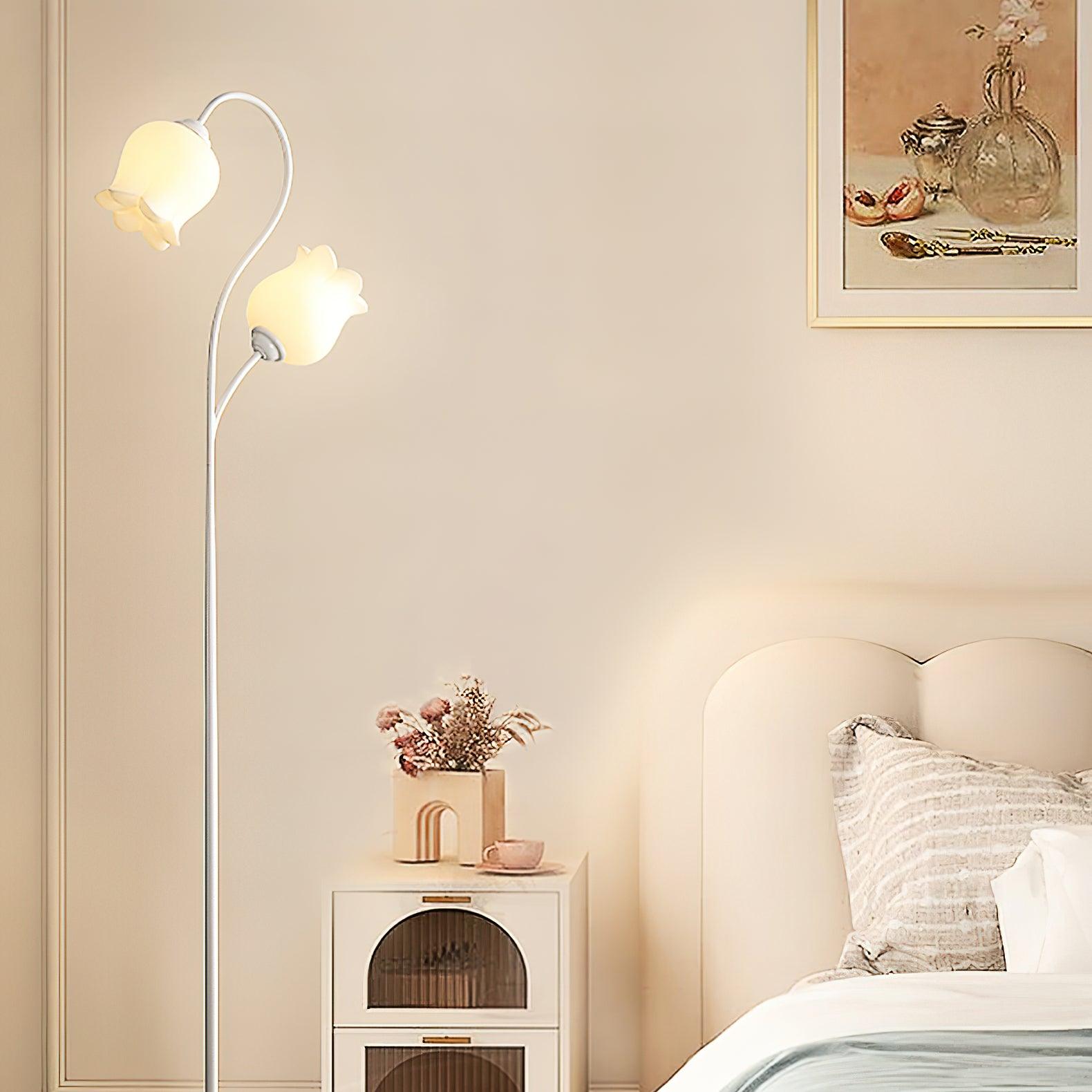 Zevelil Floral Floor Lamp - Letslighting
