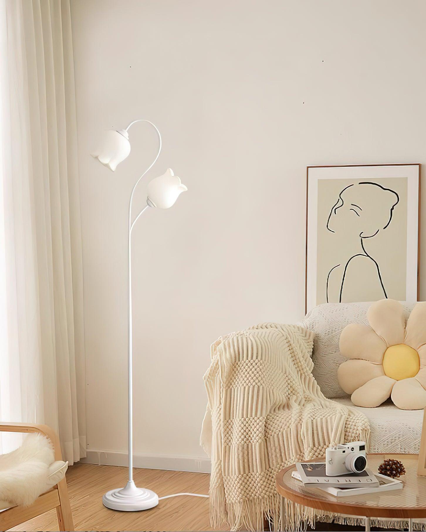 Zevelil Floral Floor Lamp - Letslighting