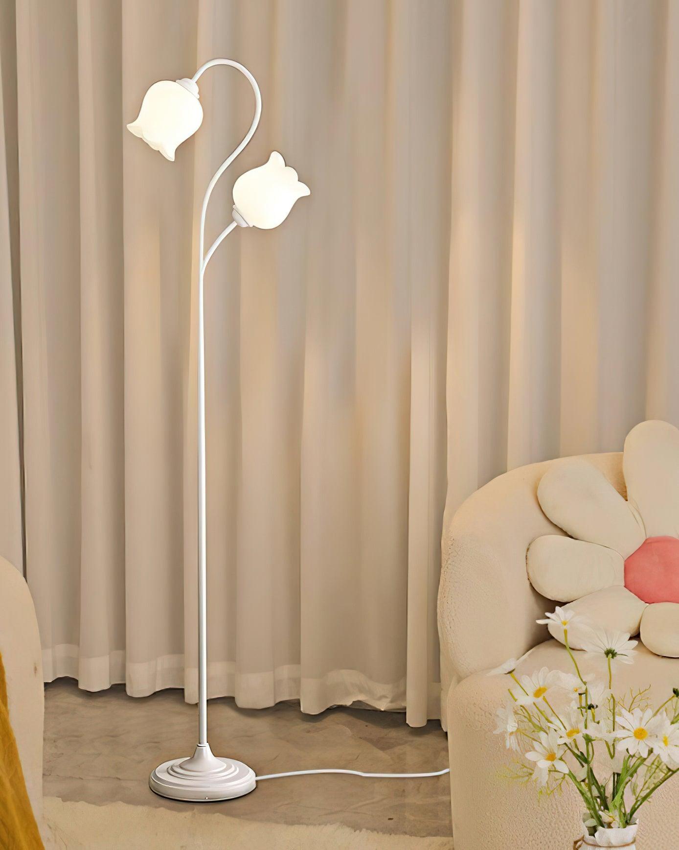 Zevelil Floral Floor Lamp - Letslighting