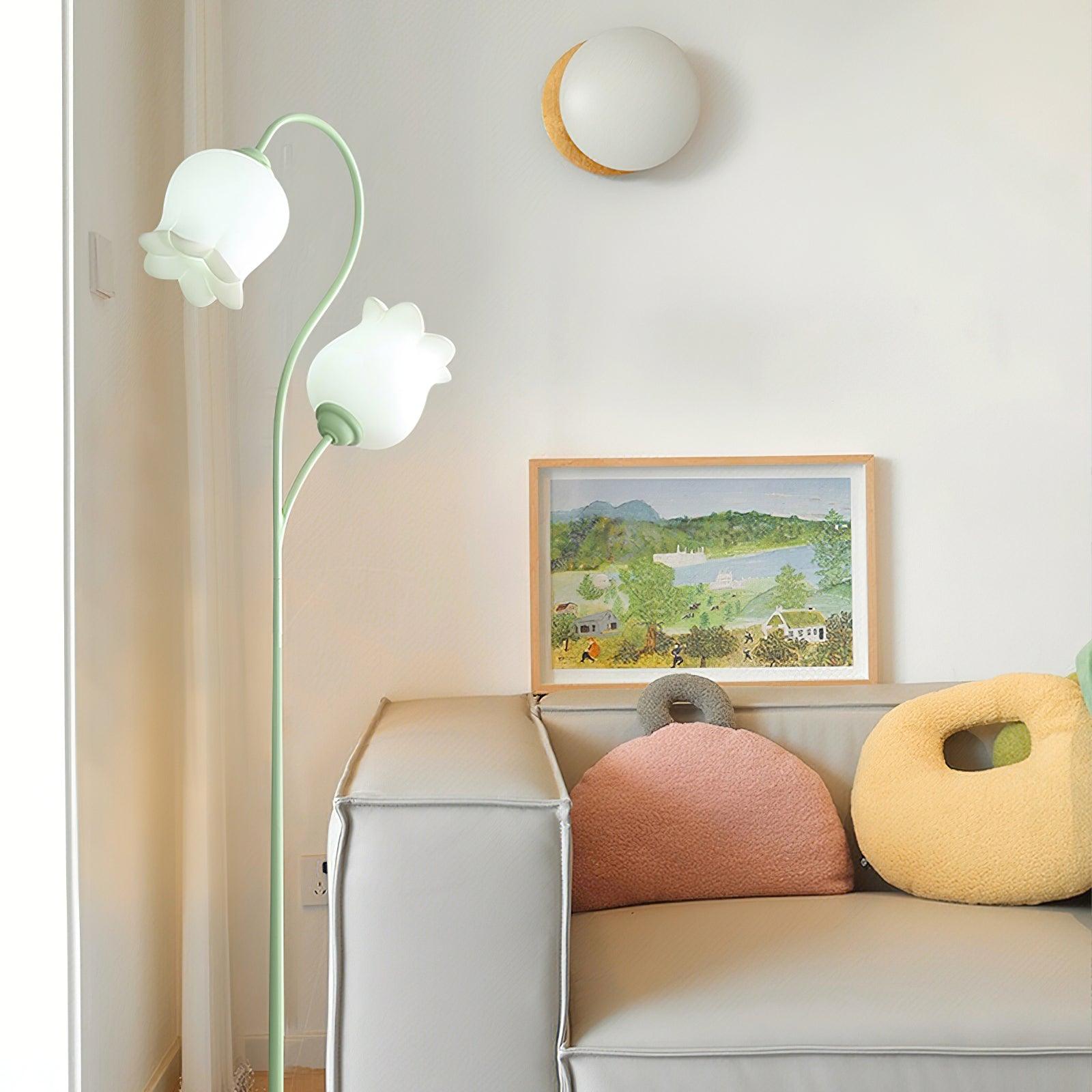 Zevelil Floral Floor Lamp - Letslighting