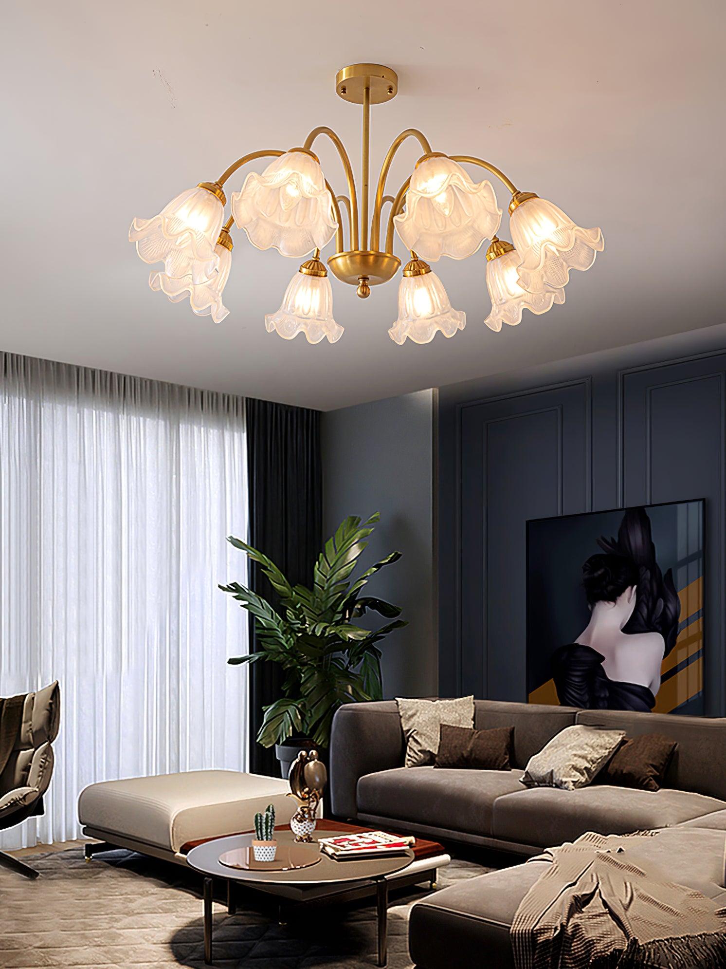 Forrest Luxury Glass Chandelier - Letslighting