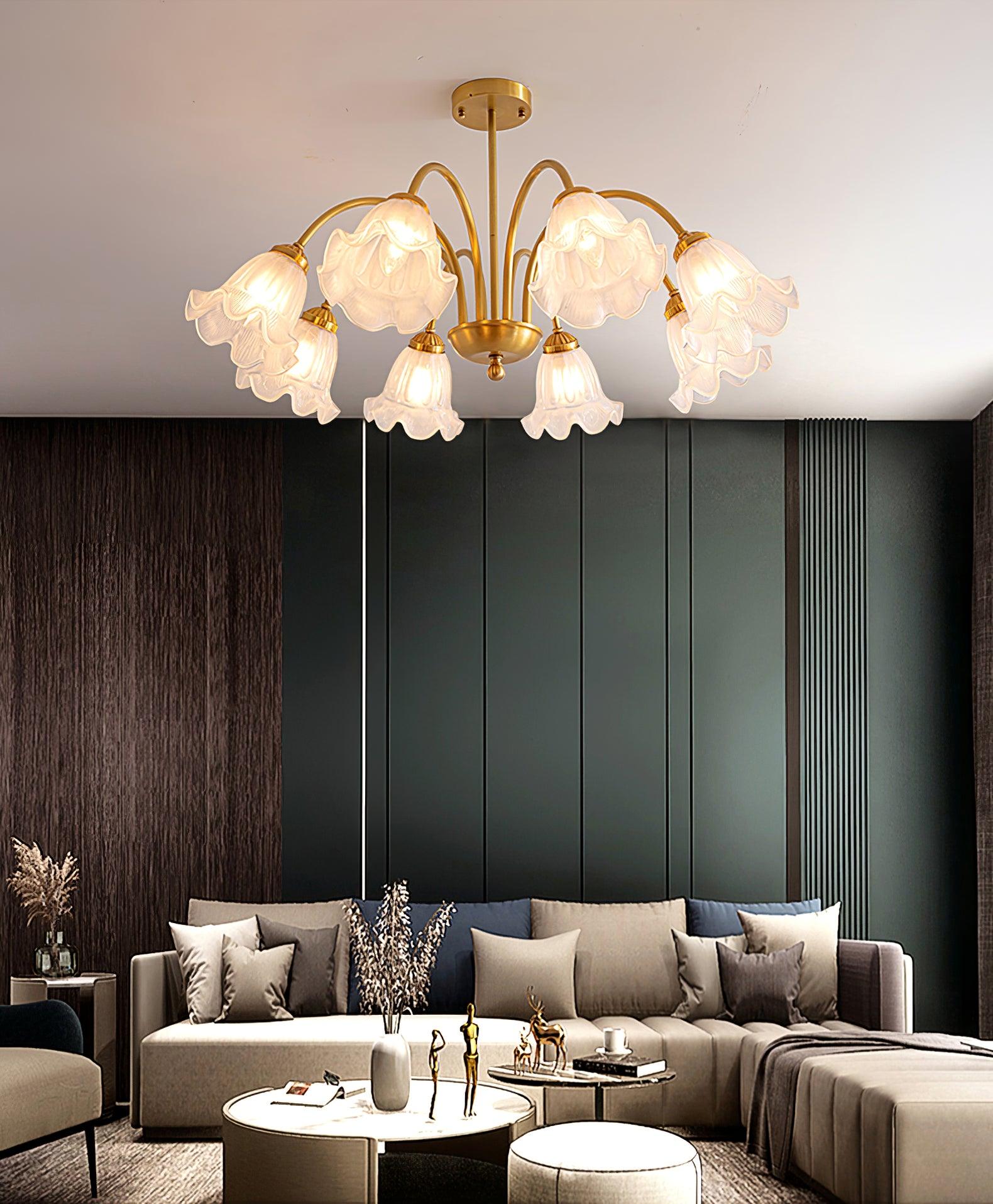 Forrest Luxury Glass Chandelier - Letslighting