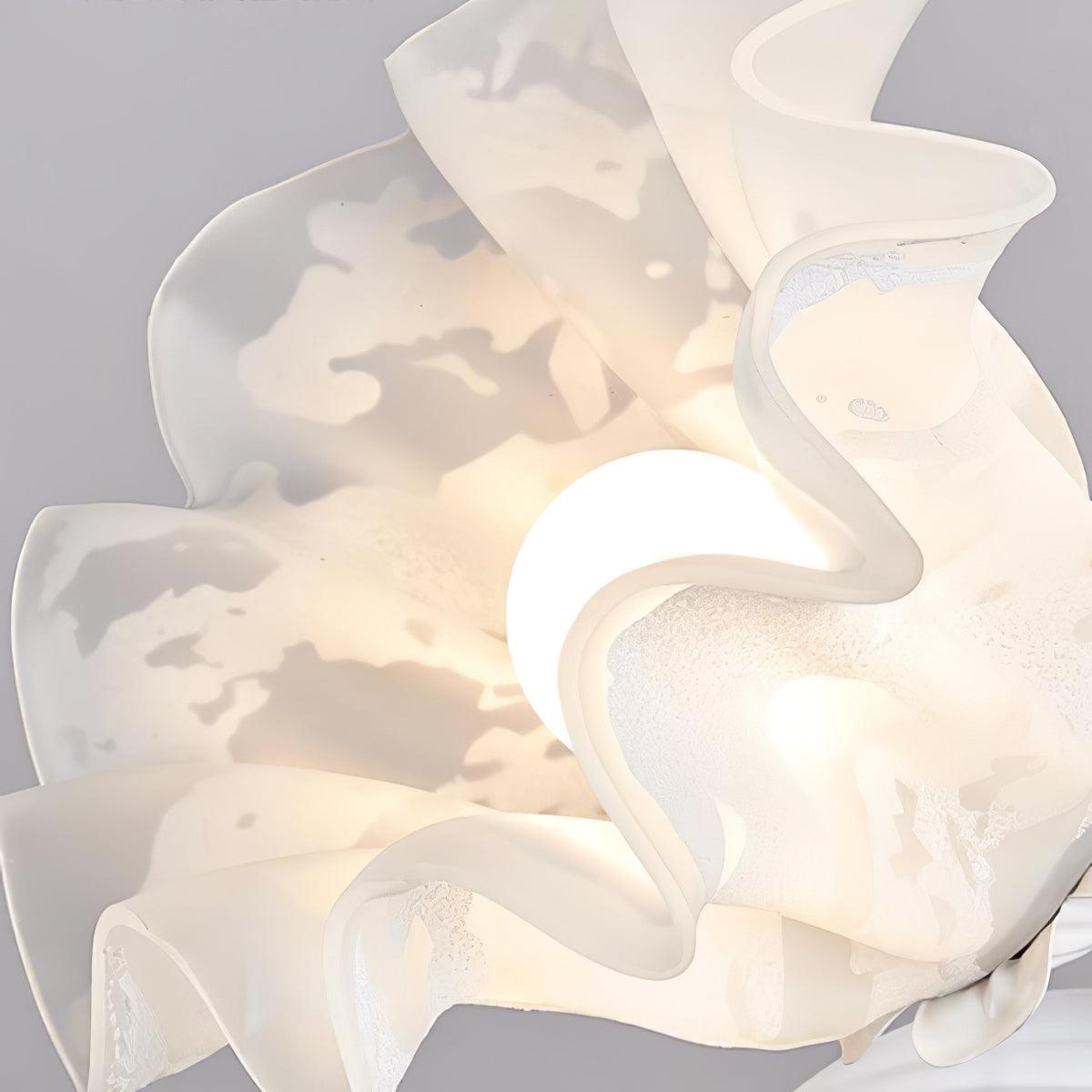 Zorien Acrylic Floral Table Lamp - Letslighting