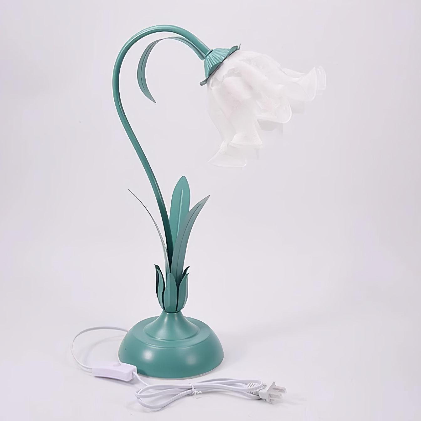Zorien Acrylic Floral Table Lamp - Letslighting