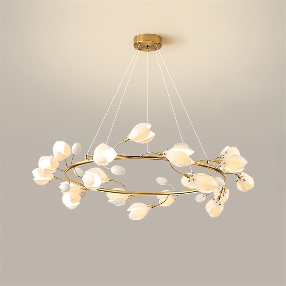 Lilyloop Chandelier Blooming Petal Cascade - Letslighting