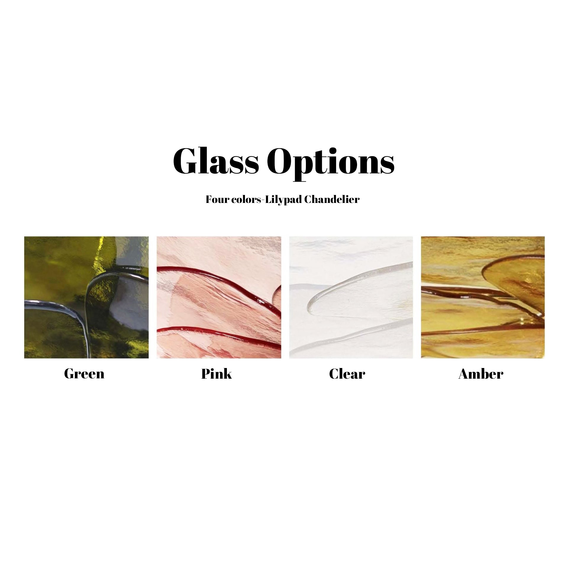 Valentina Lotus Leaf Layered Glass Chandelier - Letslighting