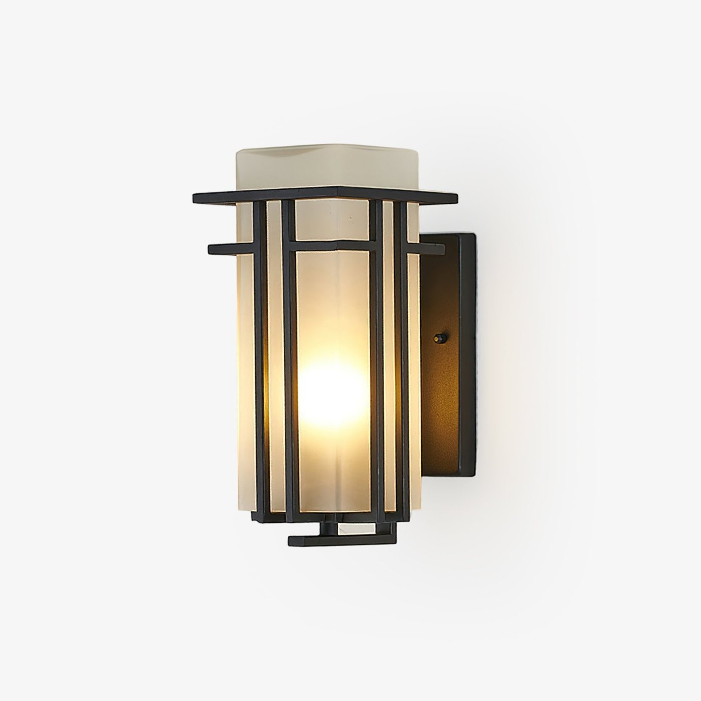Lustra Outdoor Wall Lamp Iron Lantern Retro - Letslighting