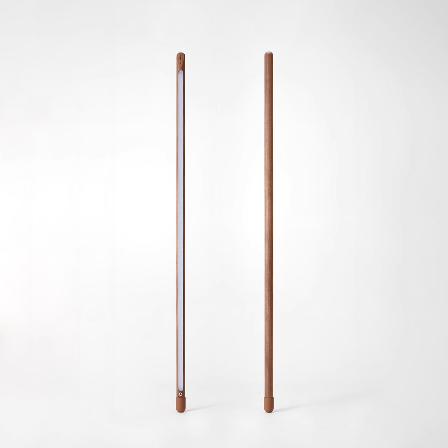 Amos Linear Modern Wood Floor Lamp - Letslighting