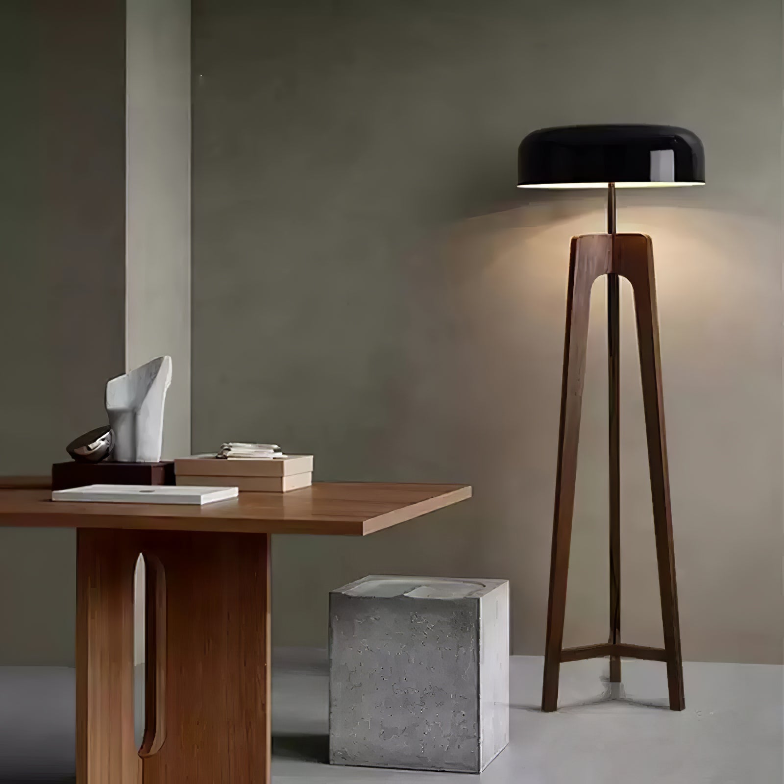 Kovain Wood Minimalist Floor Lamp - Letslighting