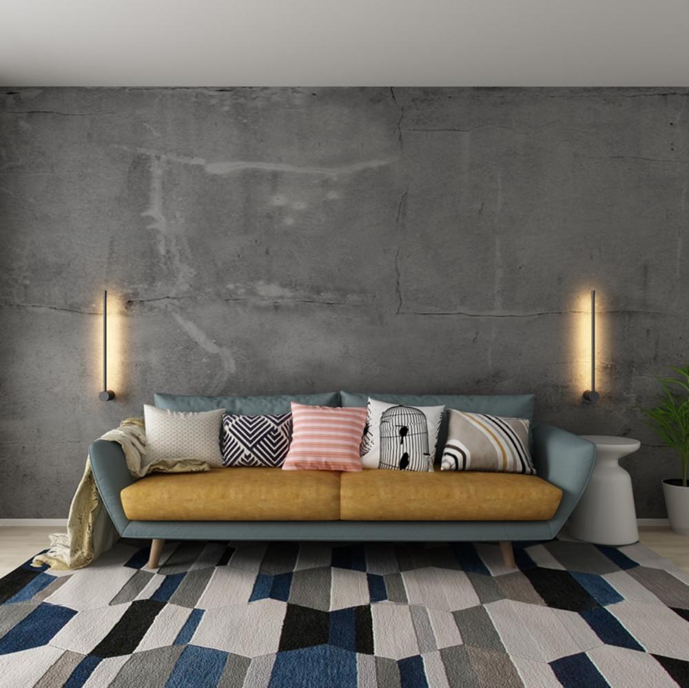 Gregory Modern Minimalist Linear LED Wall Light - Letslighting