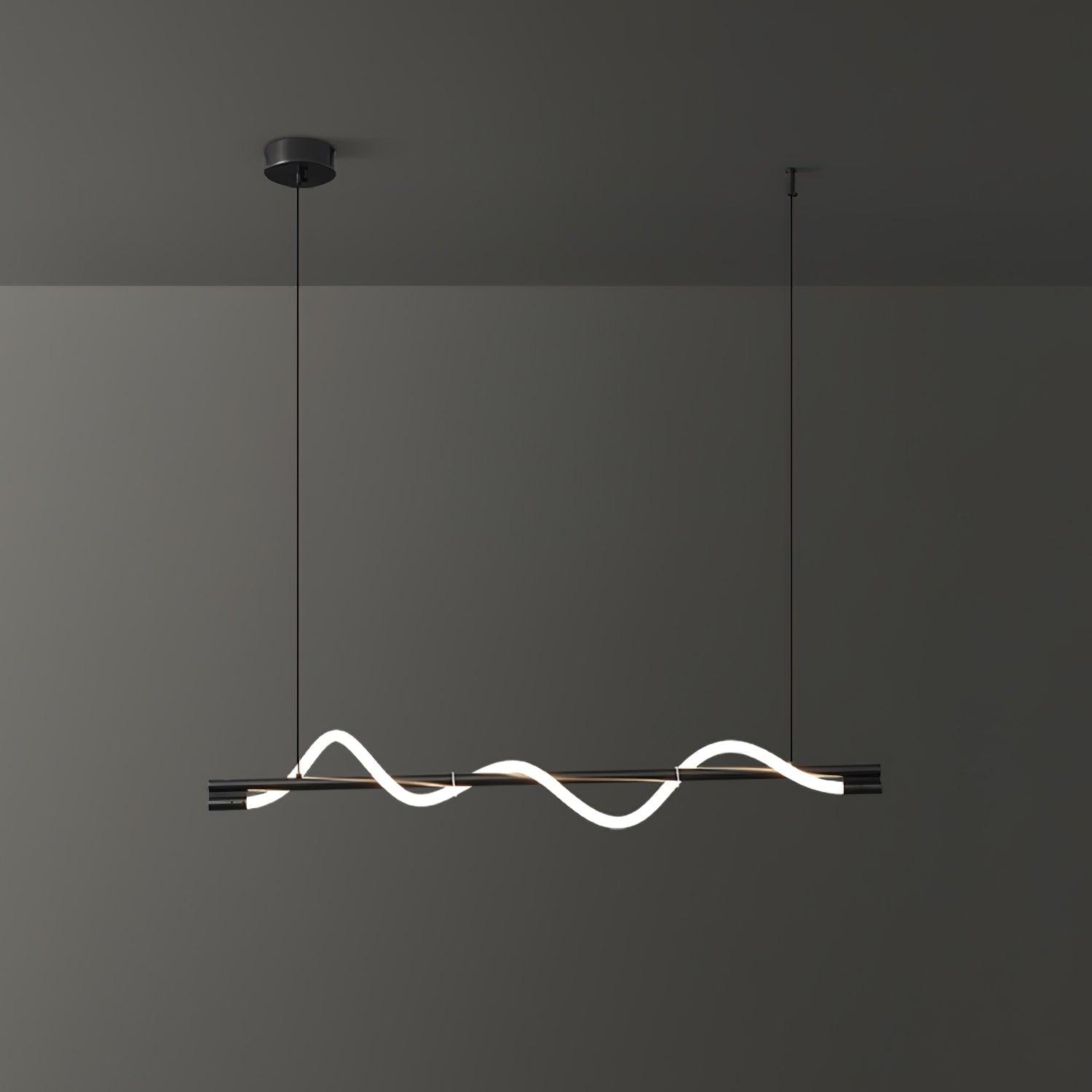 Pulse Minimalist Brass Pendant Lamp - Letslighting