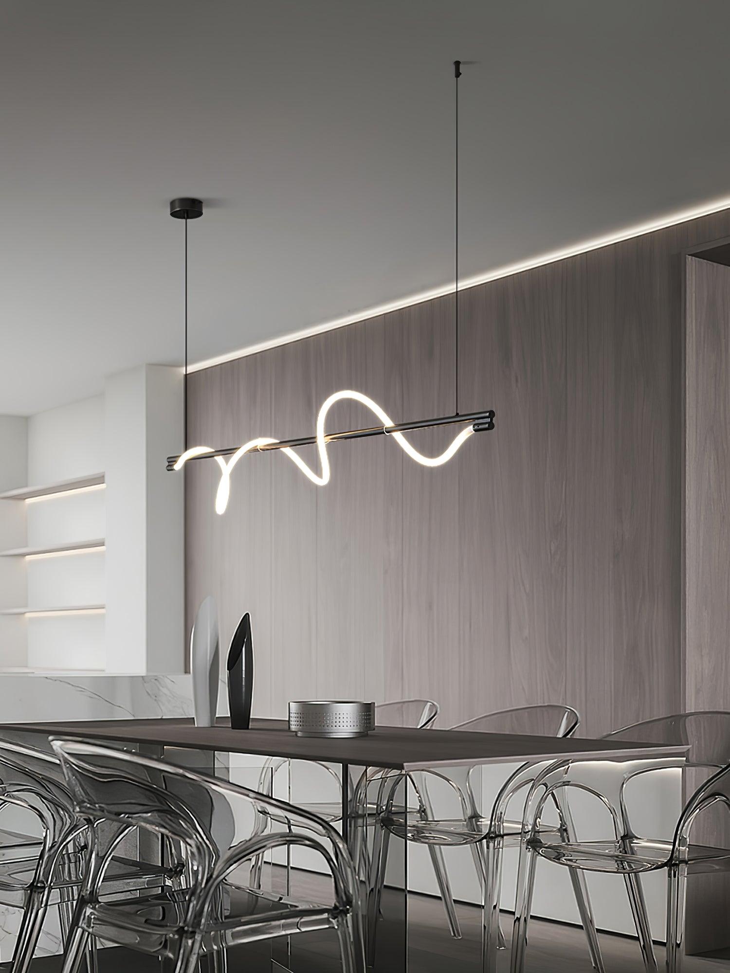 Pulse Minimalist Brass Pendant Lamp - Letslighting