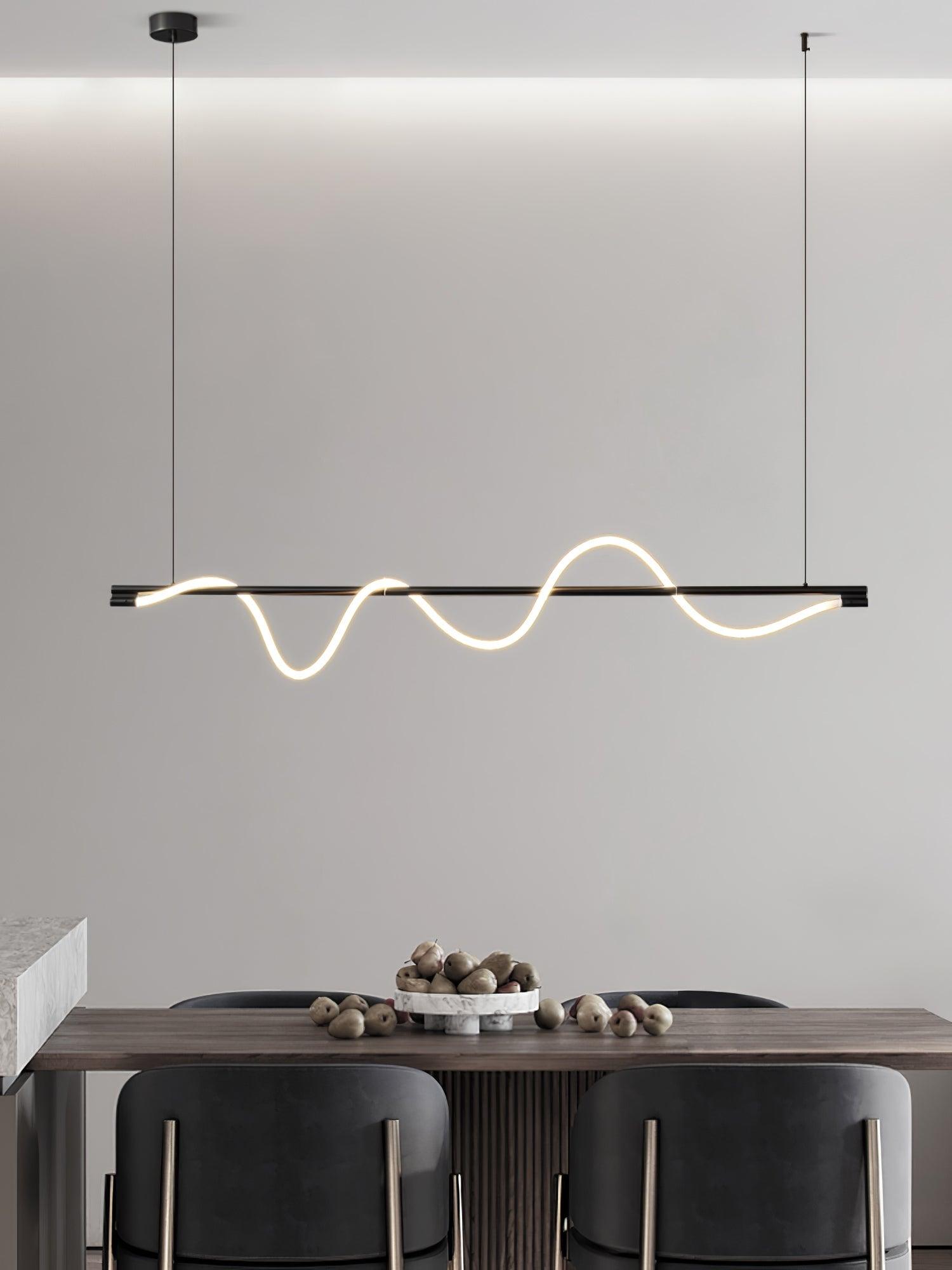 Pulse Minimalist Brass Pendant Lamp - Letslighting