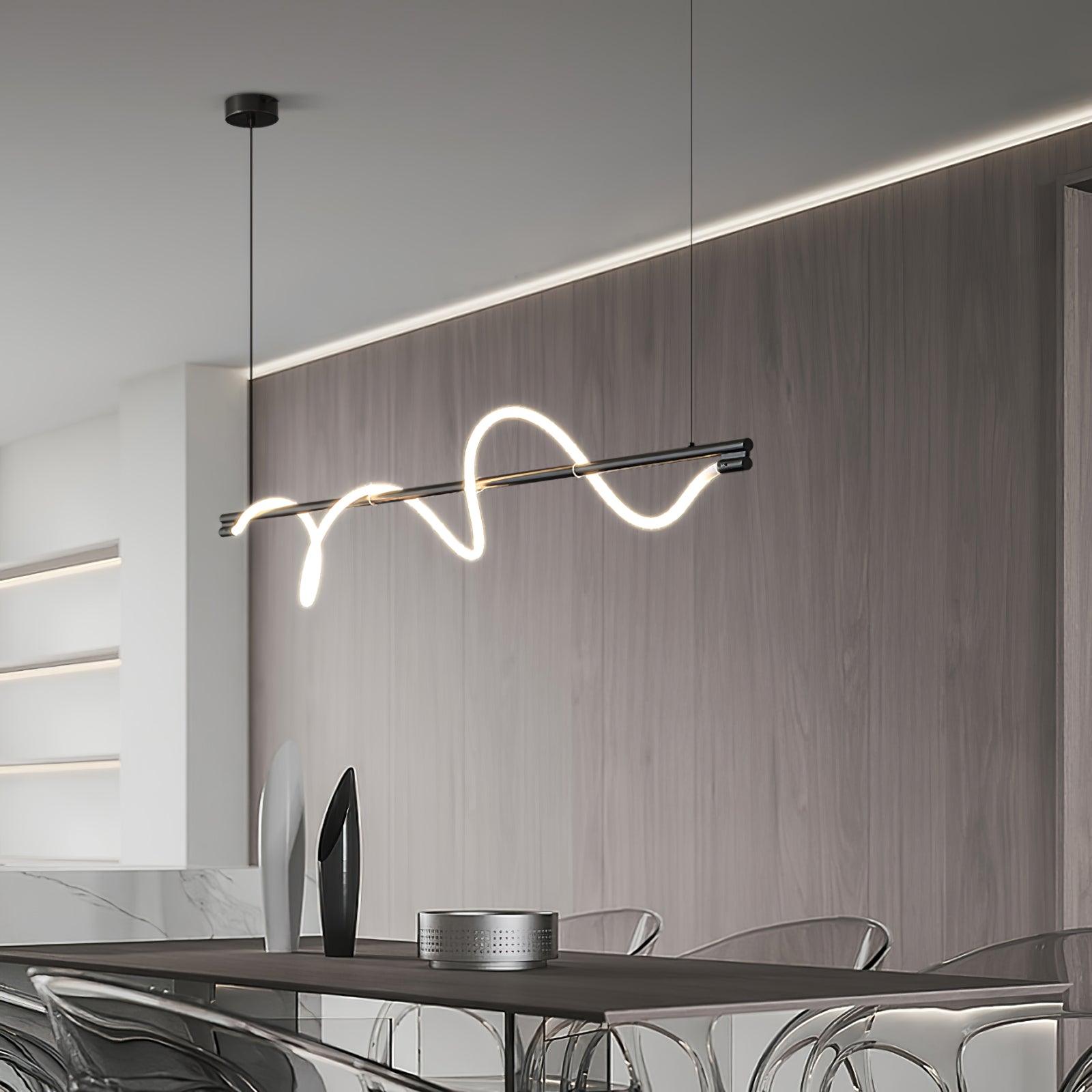 Pulse Minimalist Brass Pendant Lamp - Letslighting