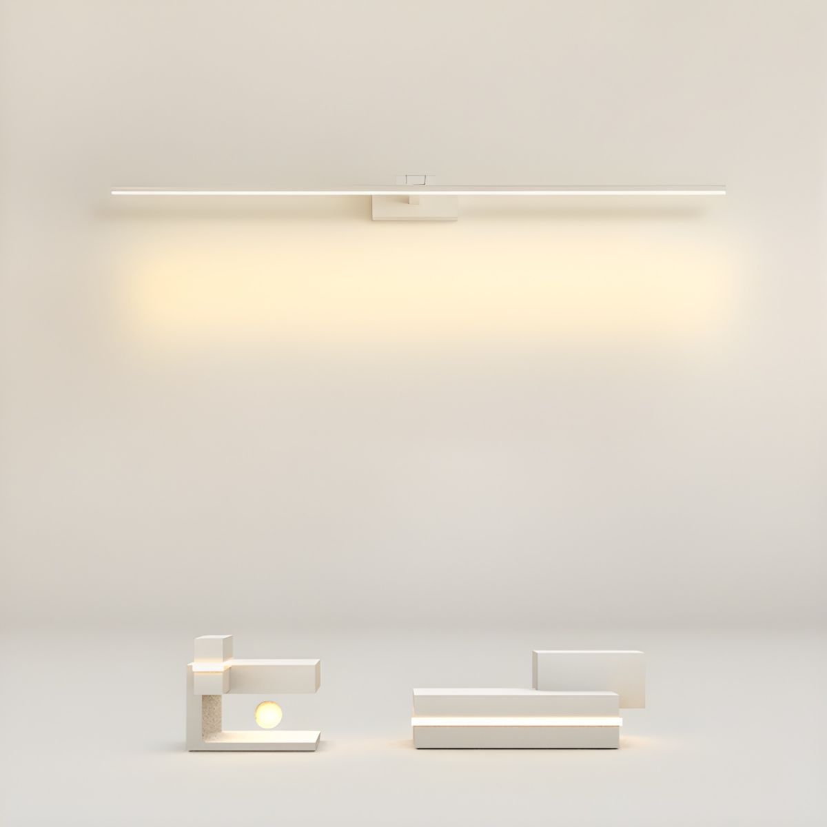 Linear Modern Minimalist Bathroom Wall Lamp - Letslighting