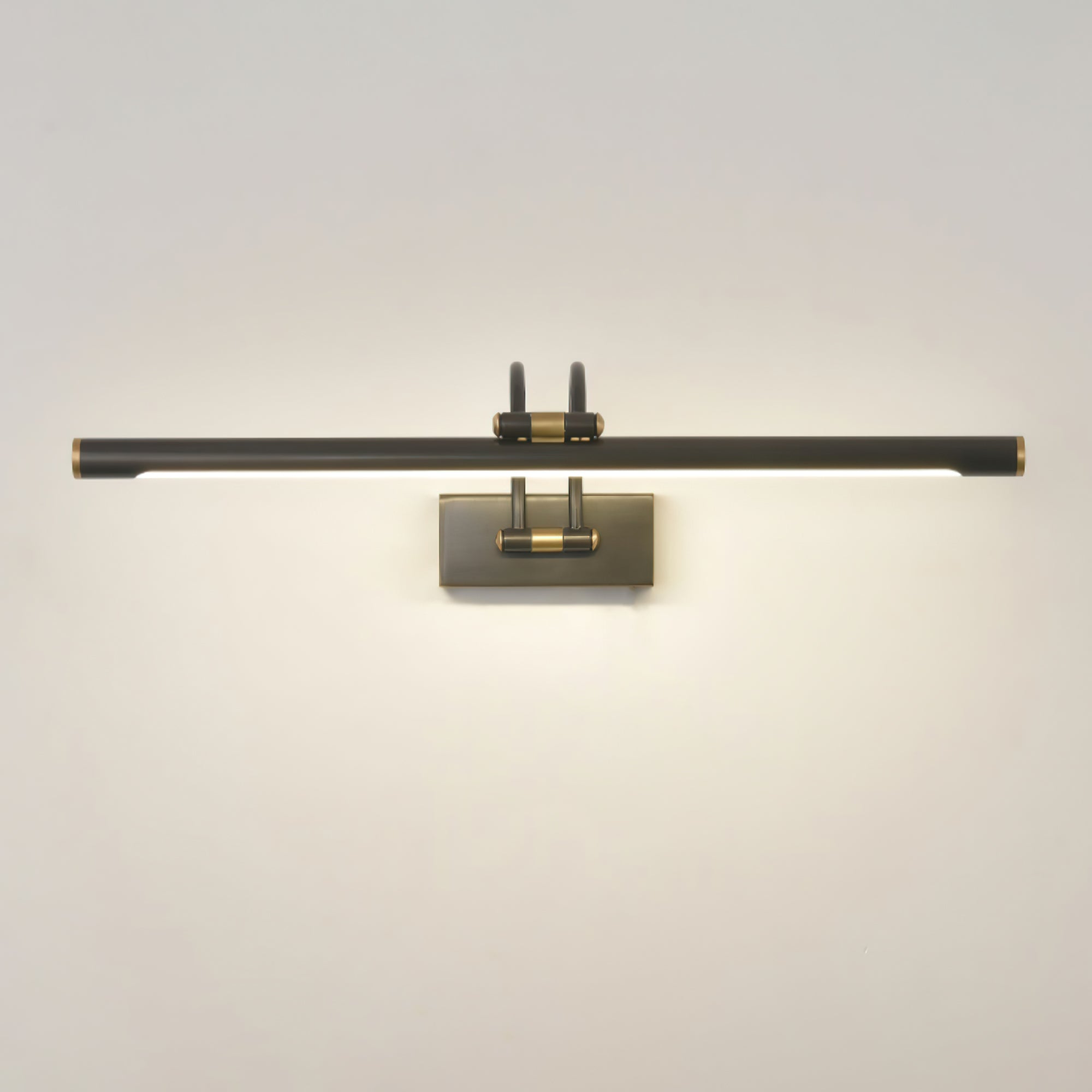 Fergus Linear Vanity Brass Wall Light - Letslighting