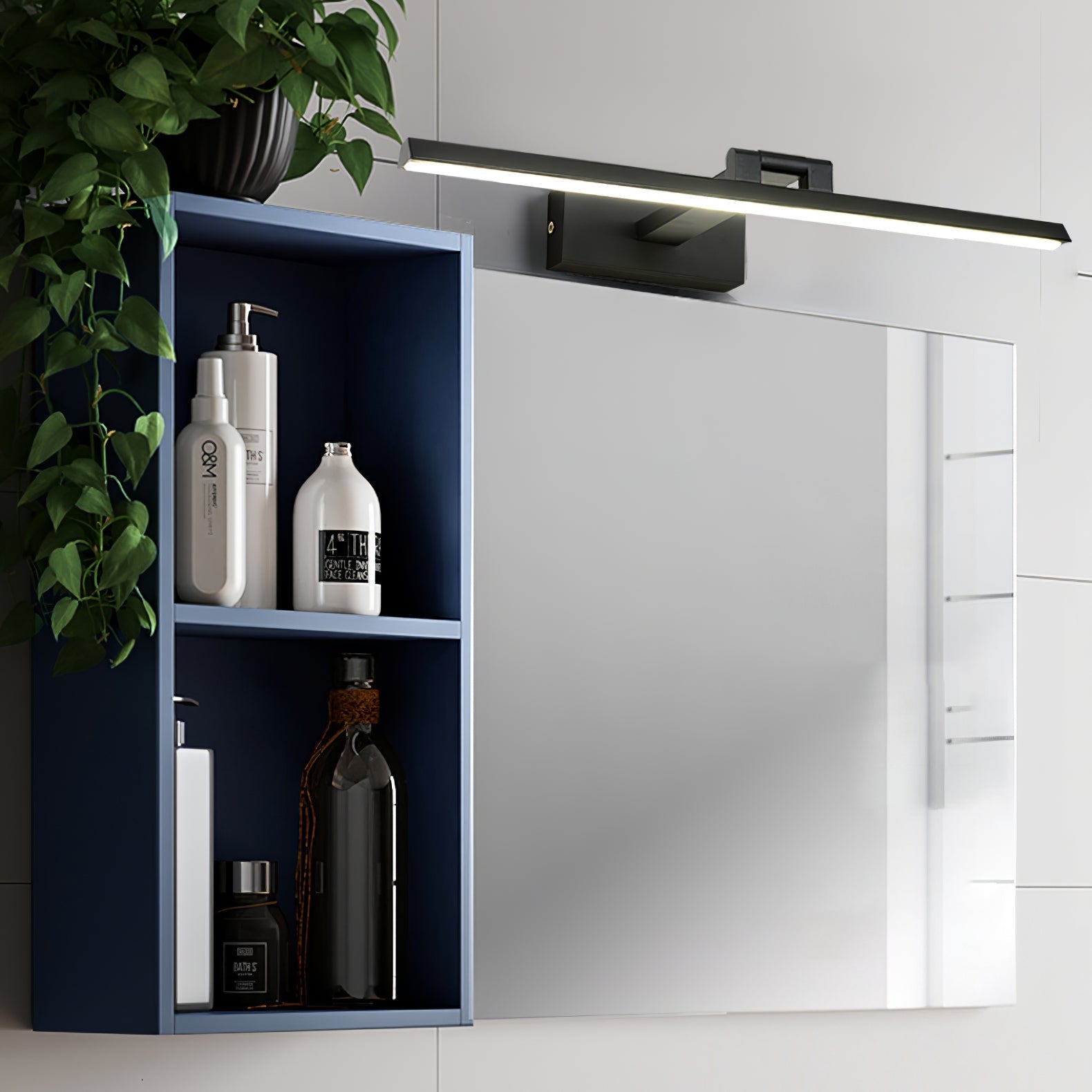 Linear Modern Minimalist Bathroom Wall Lamp - Letslighting