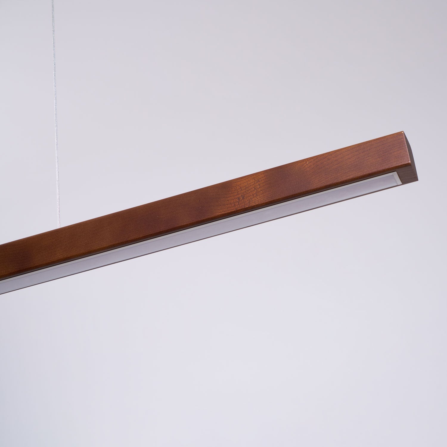 Elowen Linear Minimalist Wood Pendant Light - Letslighting