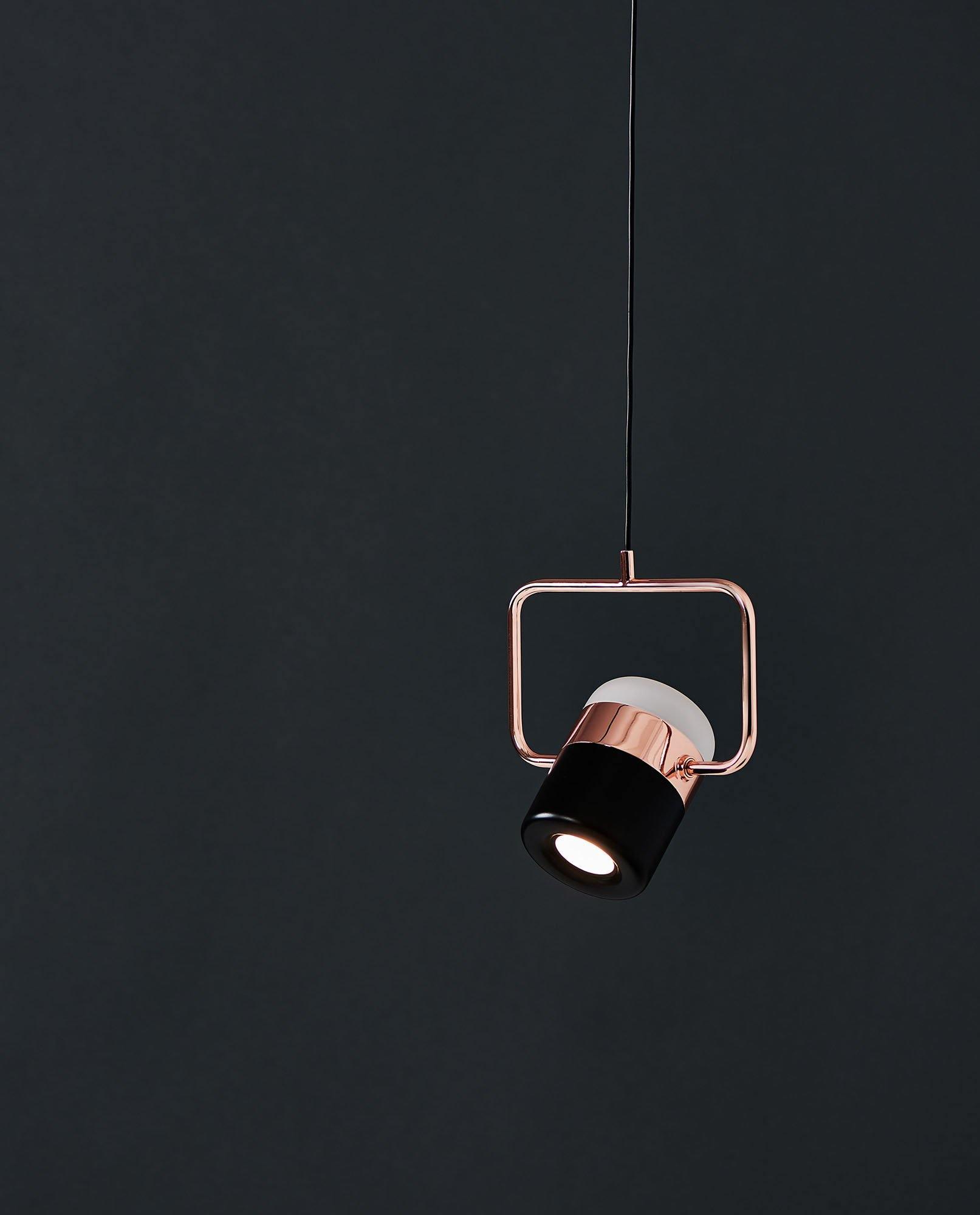 Solara Pendant Lamp Adjustable Glass with Brass - Letslighting