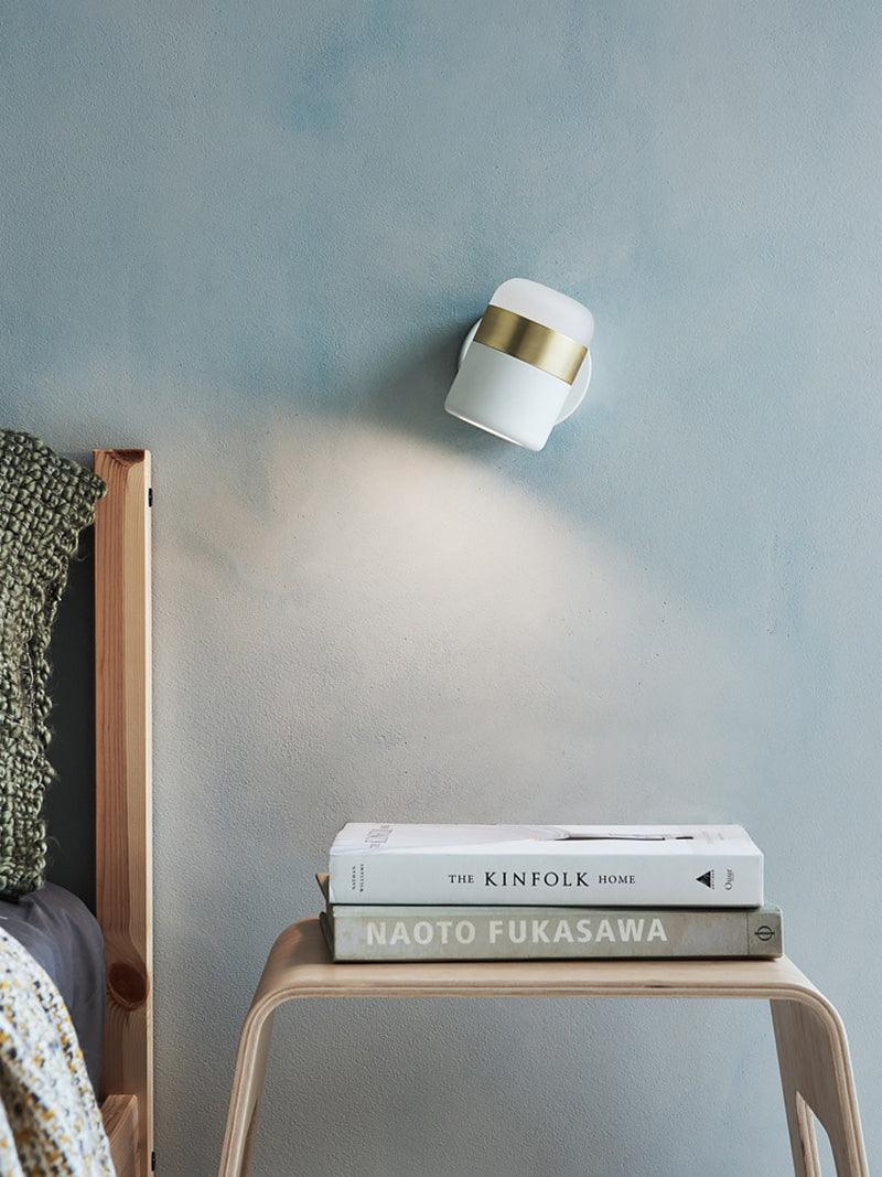 Lustra Wall Lamp Black Glass Adjustable - Letslighting