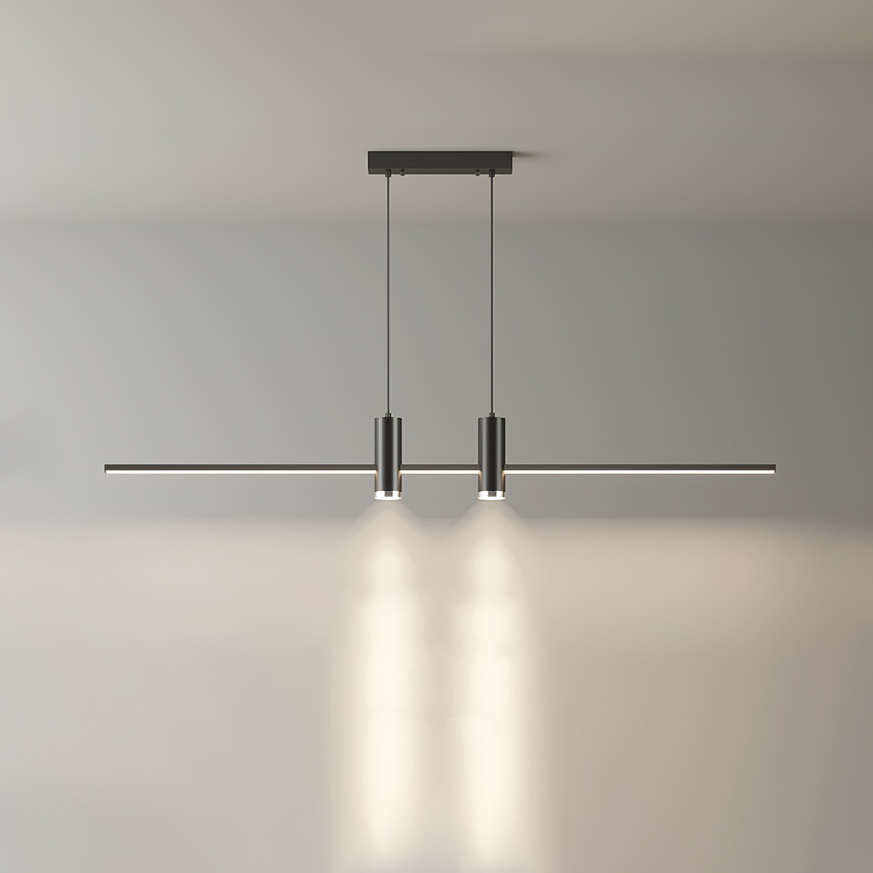 Lustra Pendant Lamp Gold Minimalist for Dining - Letslighting