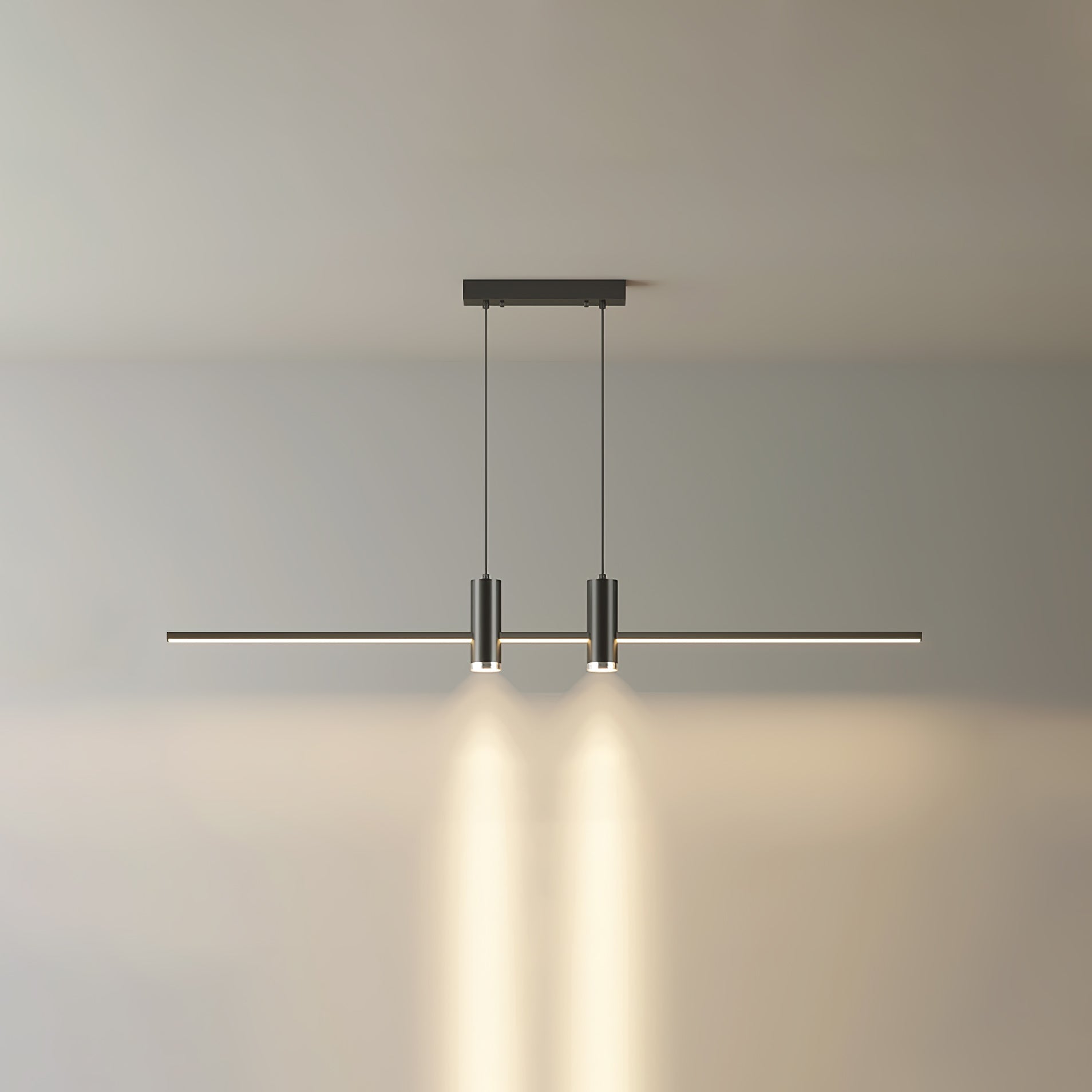 Lustra Pendant Lamp Gold Minimalist for Dining - Letslighting